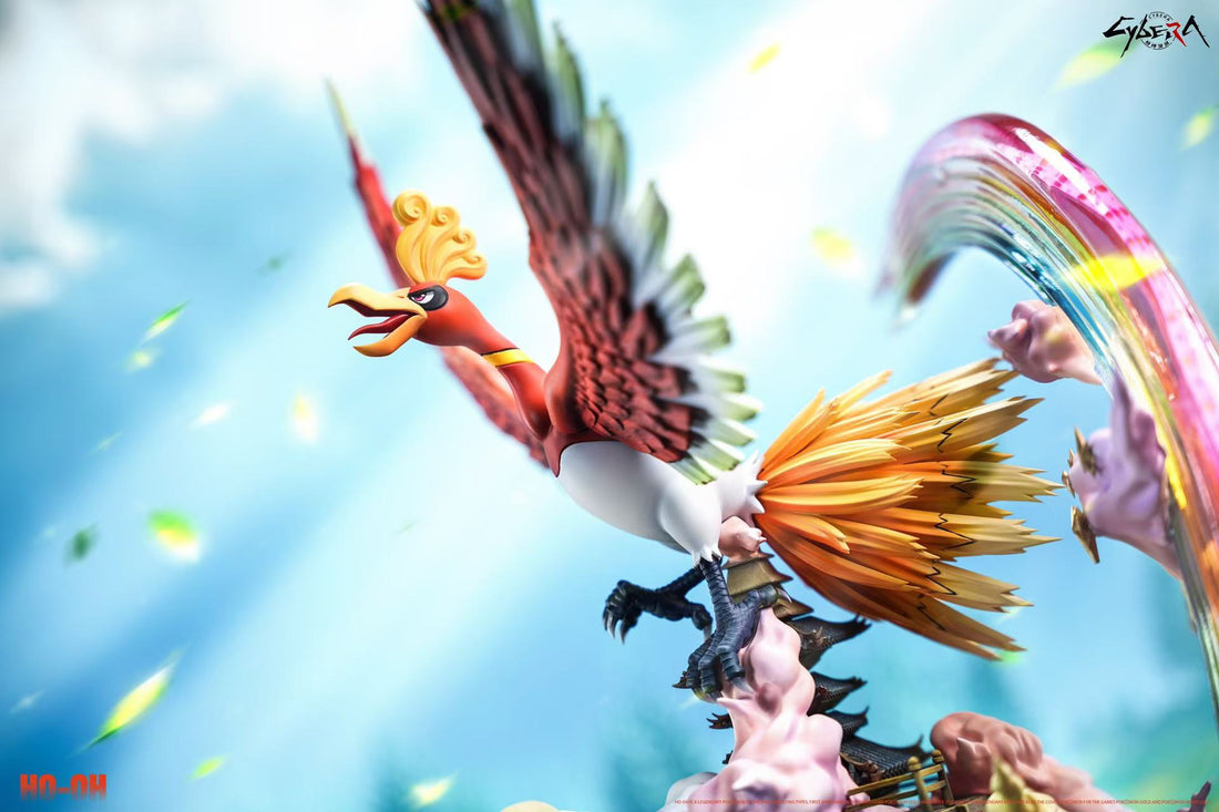 Pokemon Cybera Studio Ho Oh Resin Statue