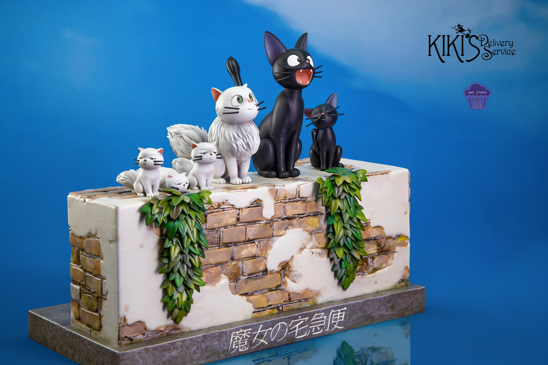Kikis Delivery Service Cake Studio Jijis Family Resin Statue
