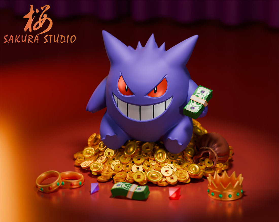 Pokemon SAKURA Studio Gengar Resin Statue
