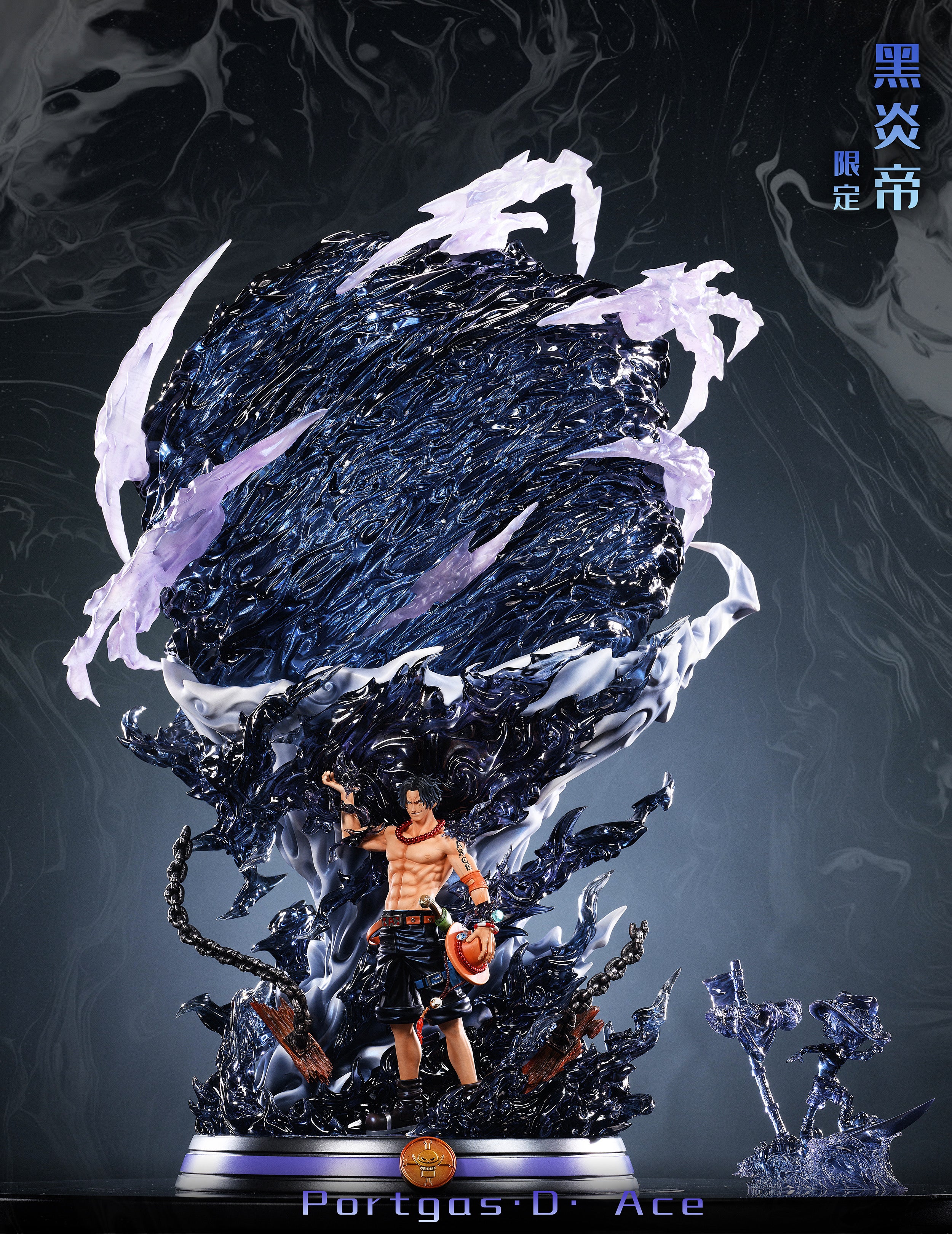 One Piece LX Studio Ace Fireball Resin Statue – ClubHouse Statues