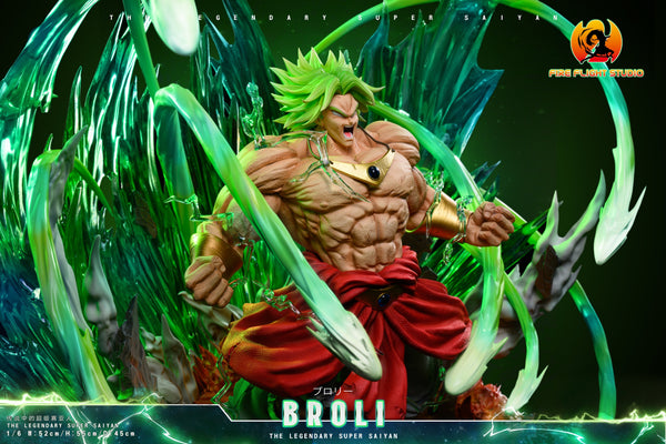 Dragon Ball Fire Flight Studio Broly Explosion Resin Statue – ClubHouse ...