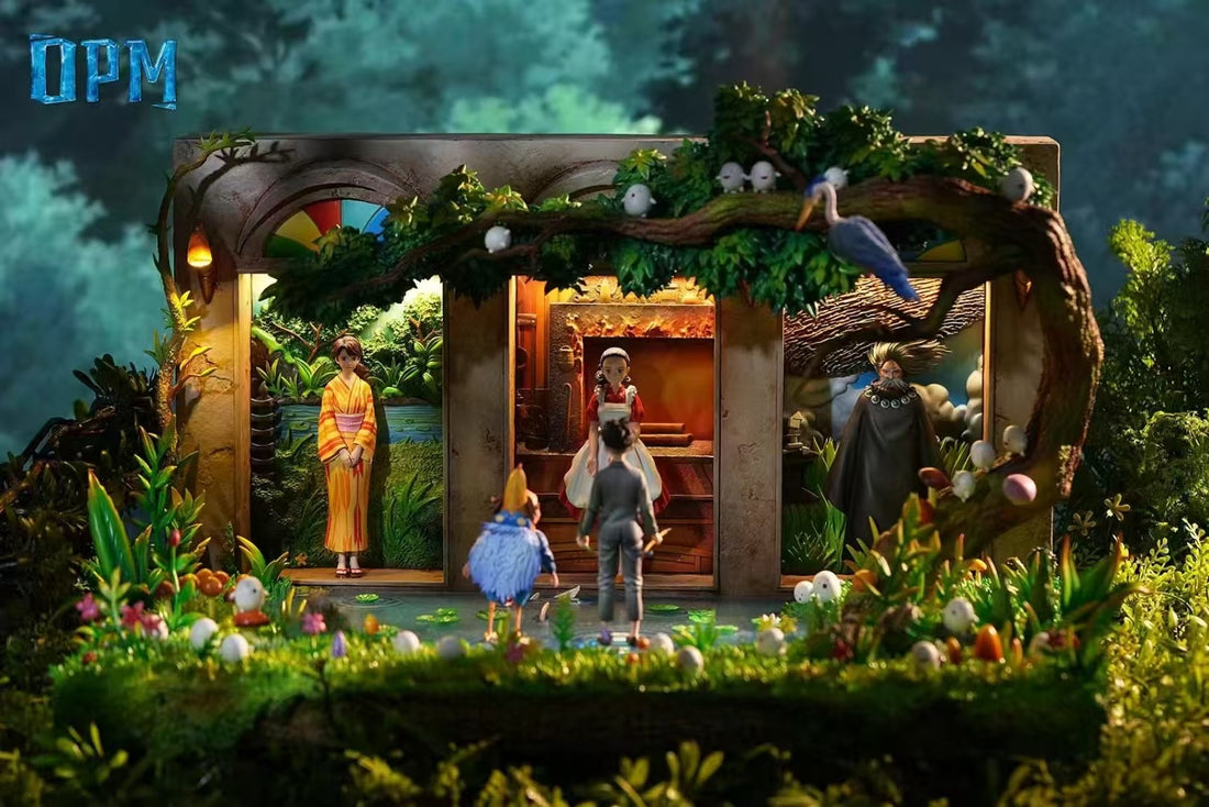 The Boy and the Heron OPM Studio The Boy and the Heron Diorama Resin Statue