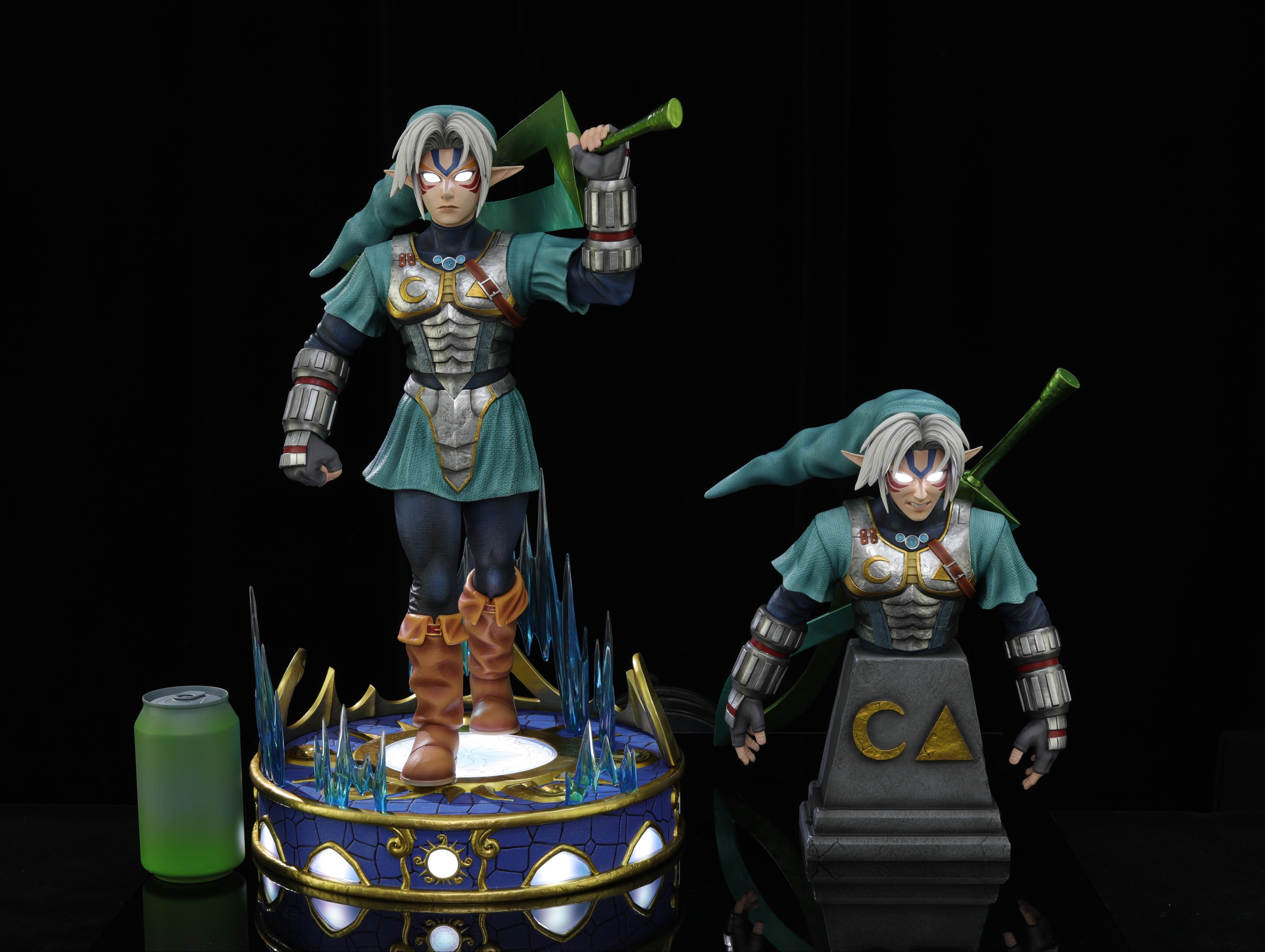 The Legend Of Zelda Kintsukuroi Creations Fierce Deity Link Resin