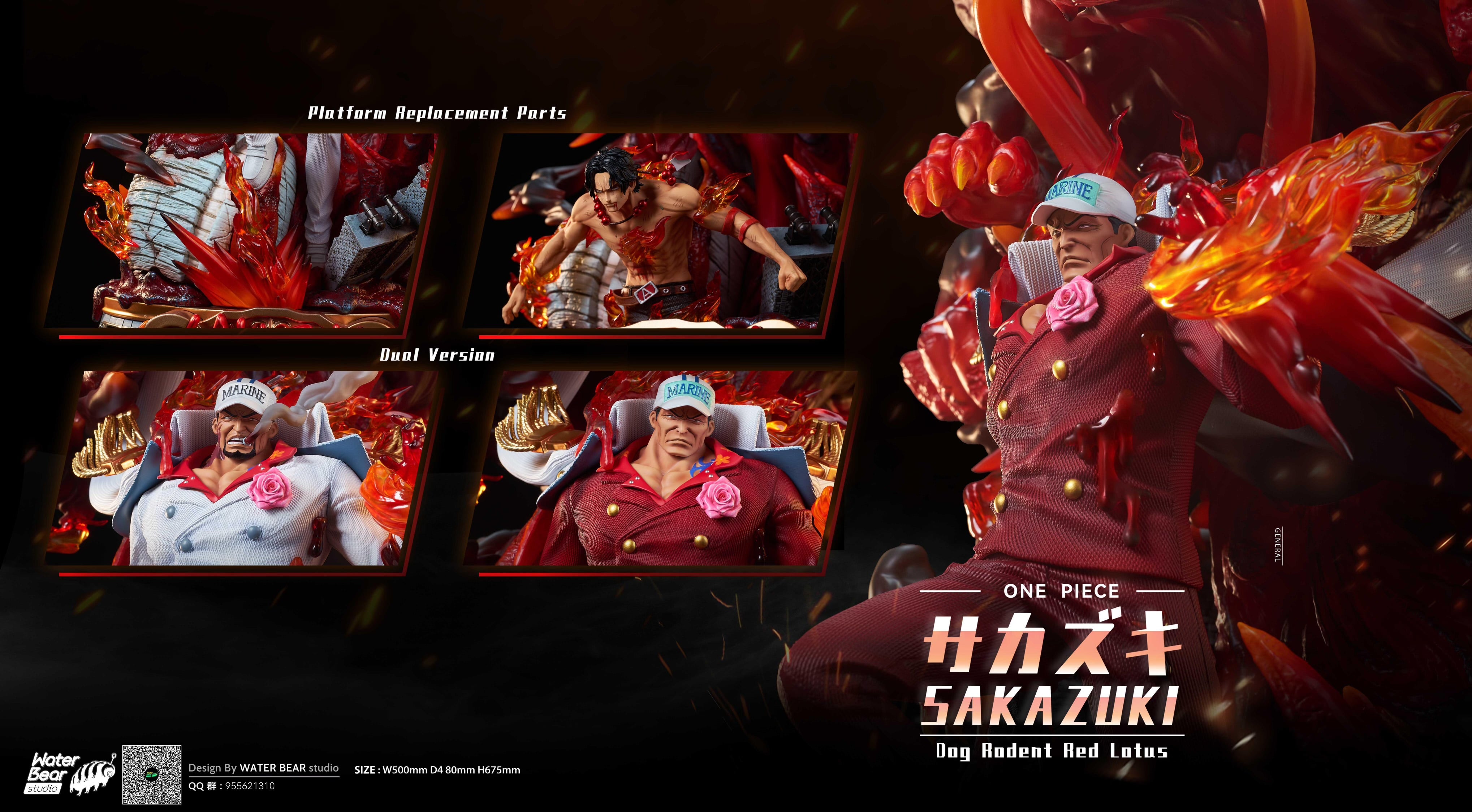 One Piece Water Bear Studio Sakazuki Akainu – ClubHouse Statues