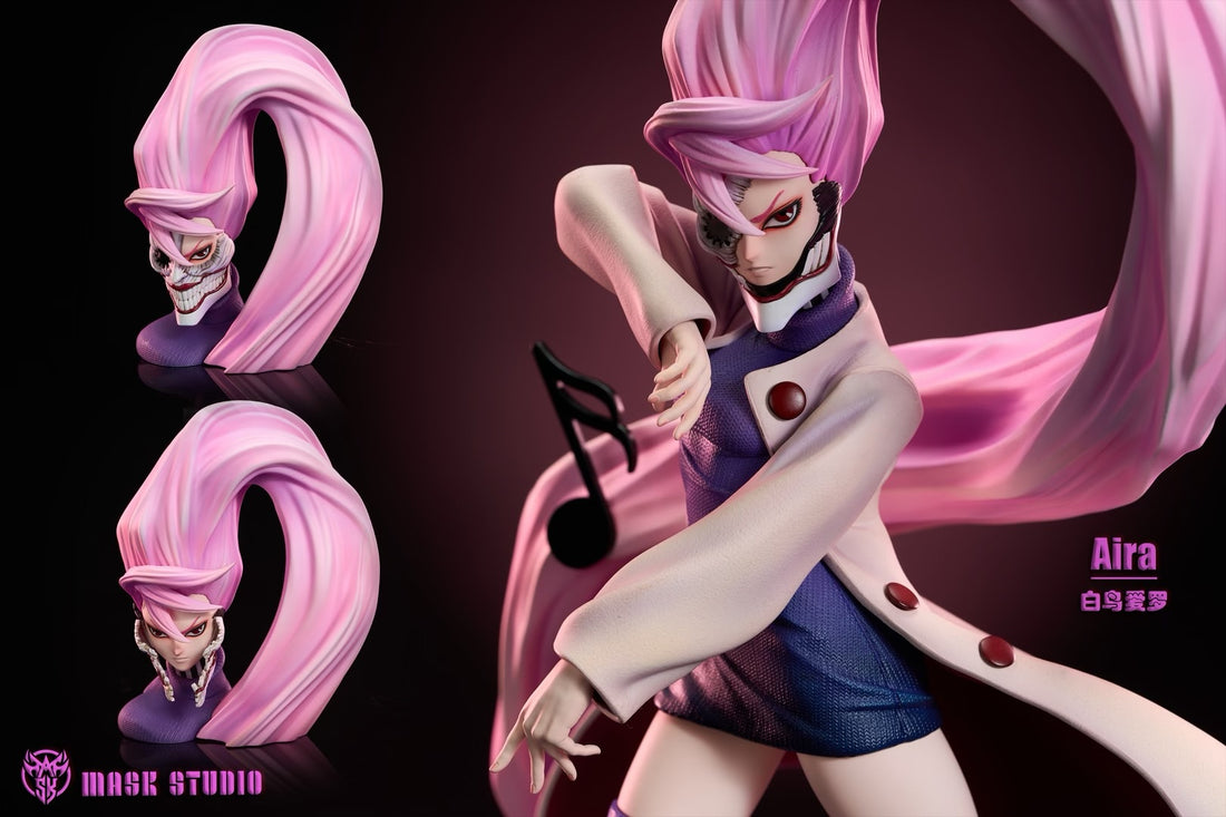 Dandadan Mask Studio Shiratori Aira Resin Statue