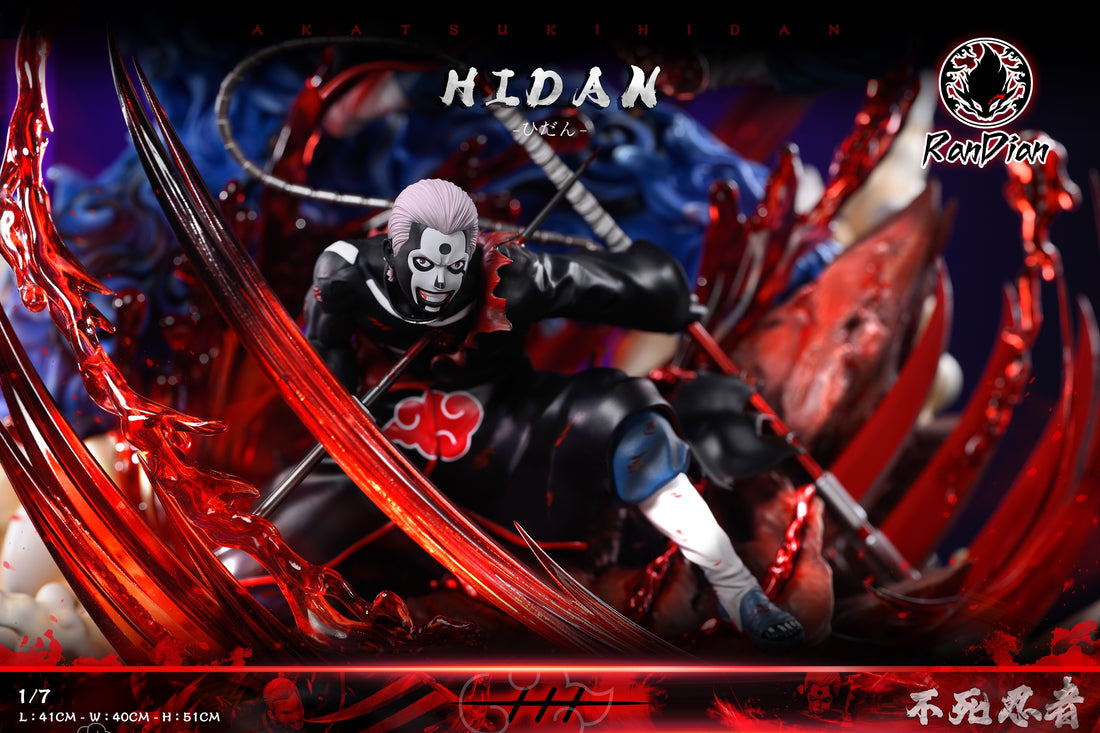 Naruto Ran Dian Studio Hidan Resin Statue