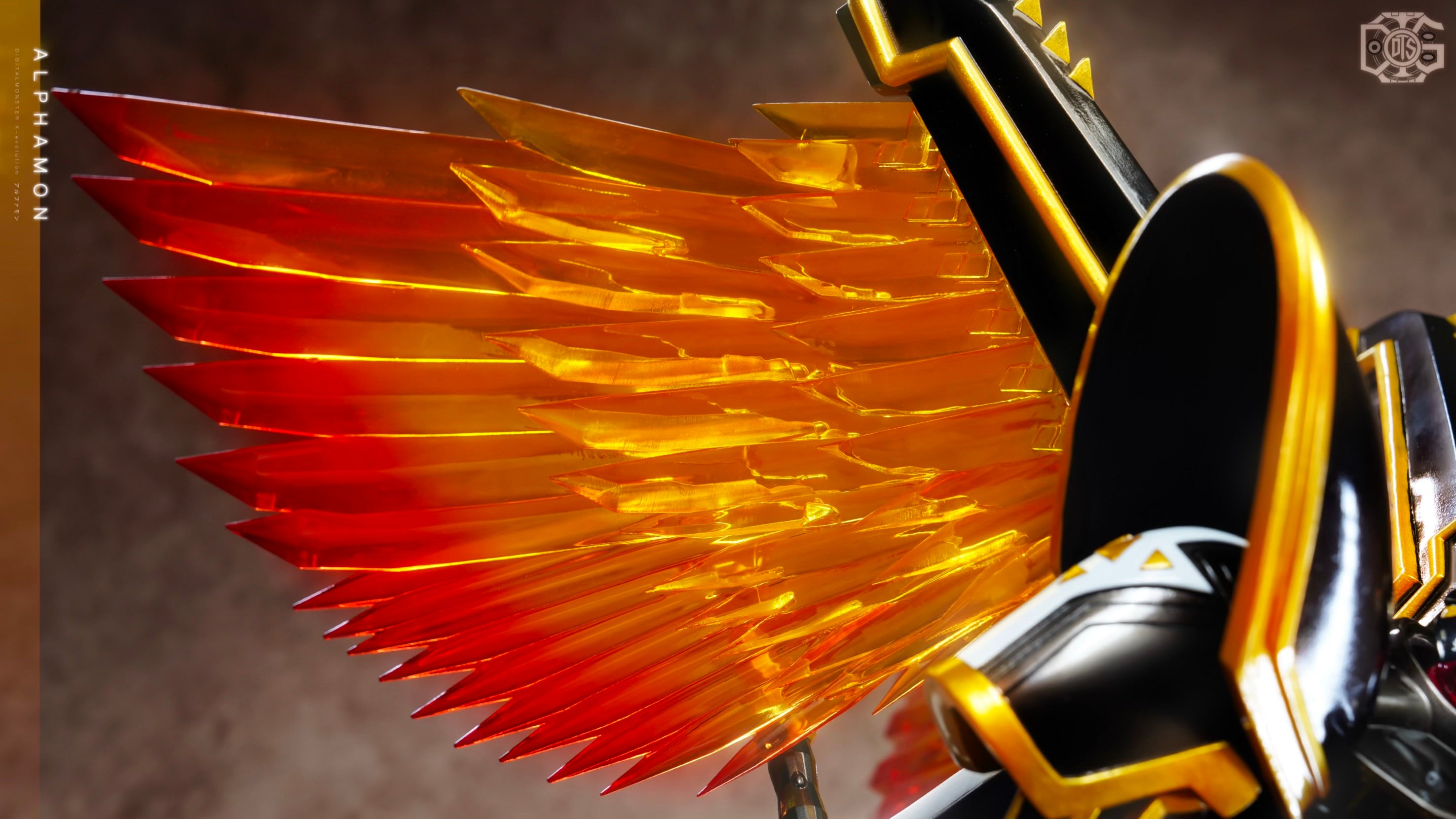 Digimon DIGITAL TOY Studio Royal Knights Alphamon Resin Statue ...