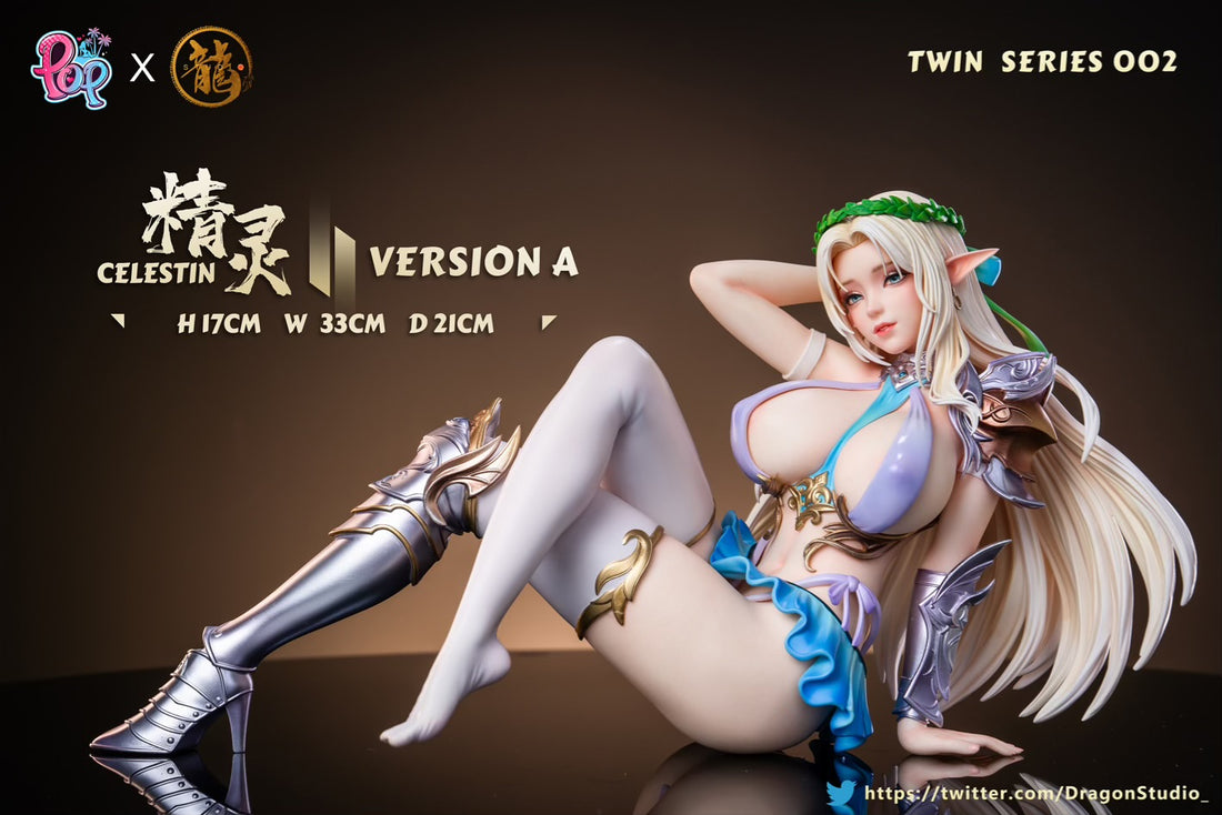 Kuroinu Dragon x POP Studio Olga x Celestin Resin Statue