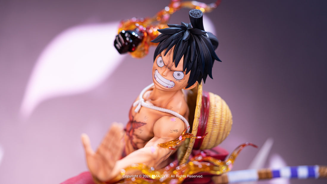 One Piece Light Year Studio Luffy Wano Haki Ryuo Licensed Resin Statue