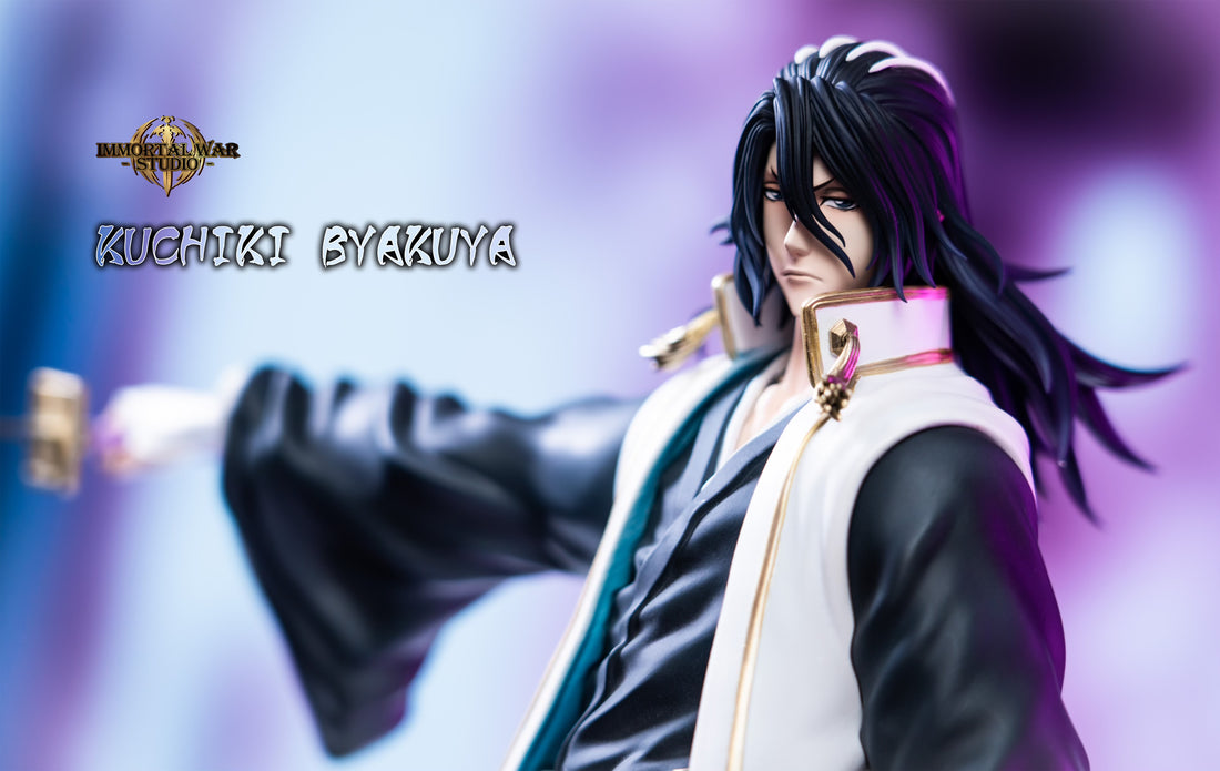 Bleach IW x Niren Studio Byakuya Kuchiki Resin Statue