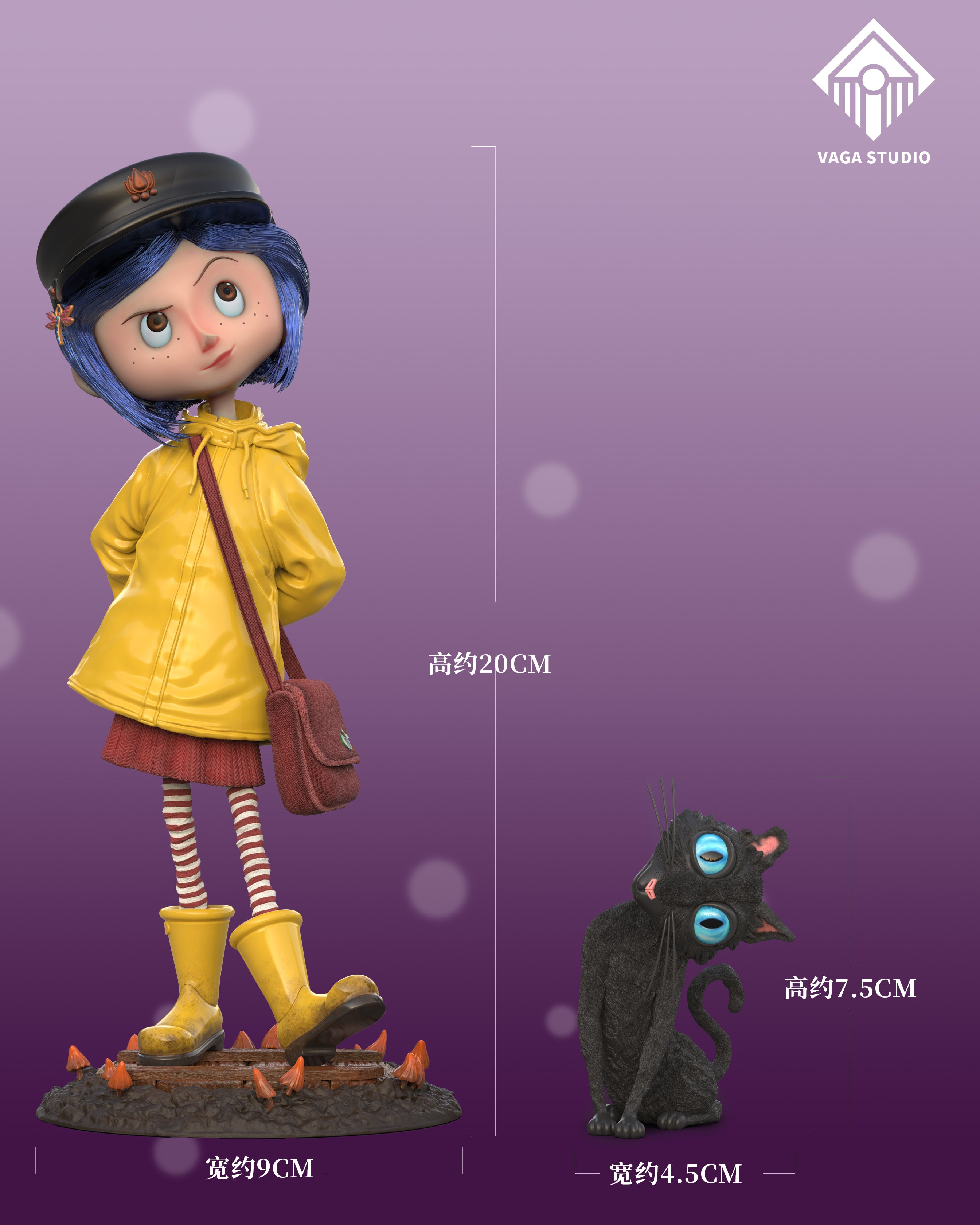 Coraline VAGA Studio Coraline Resin Statue – ClubHouse Statues