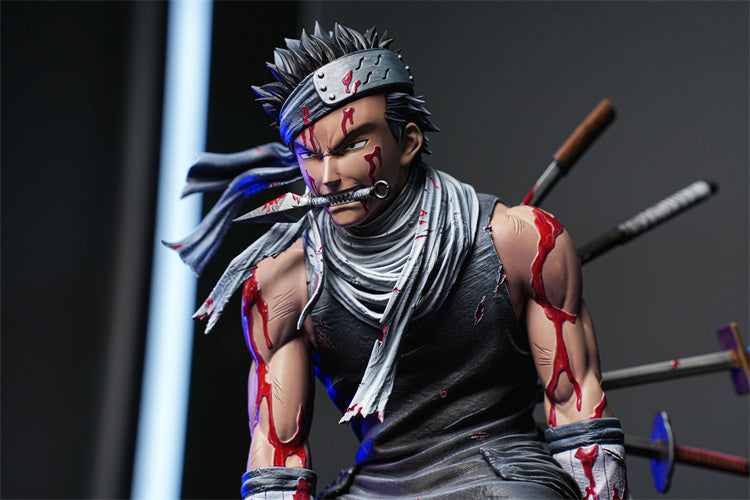 Naruto PickStar Studio Zabuza Battle Damaged Licensed Resin Statue