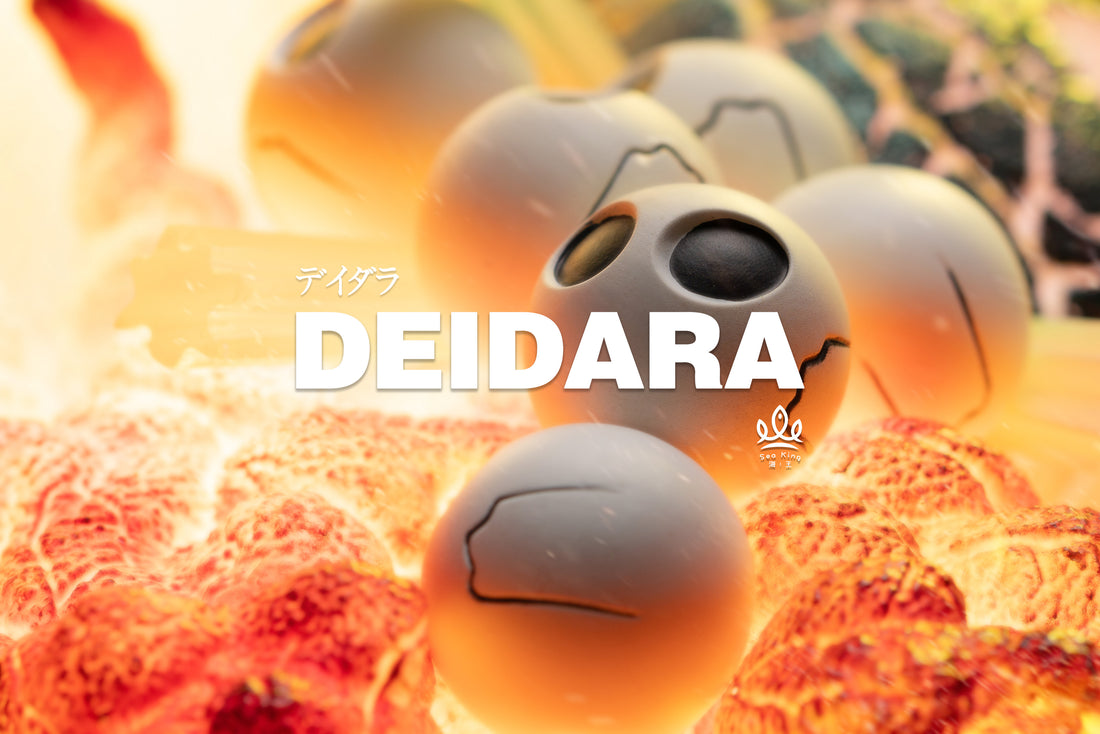 Naruto Sea King Studio Artist Deidara Resin Statue