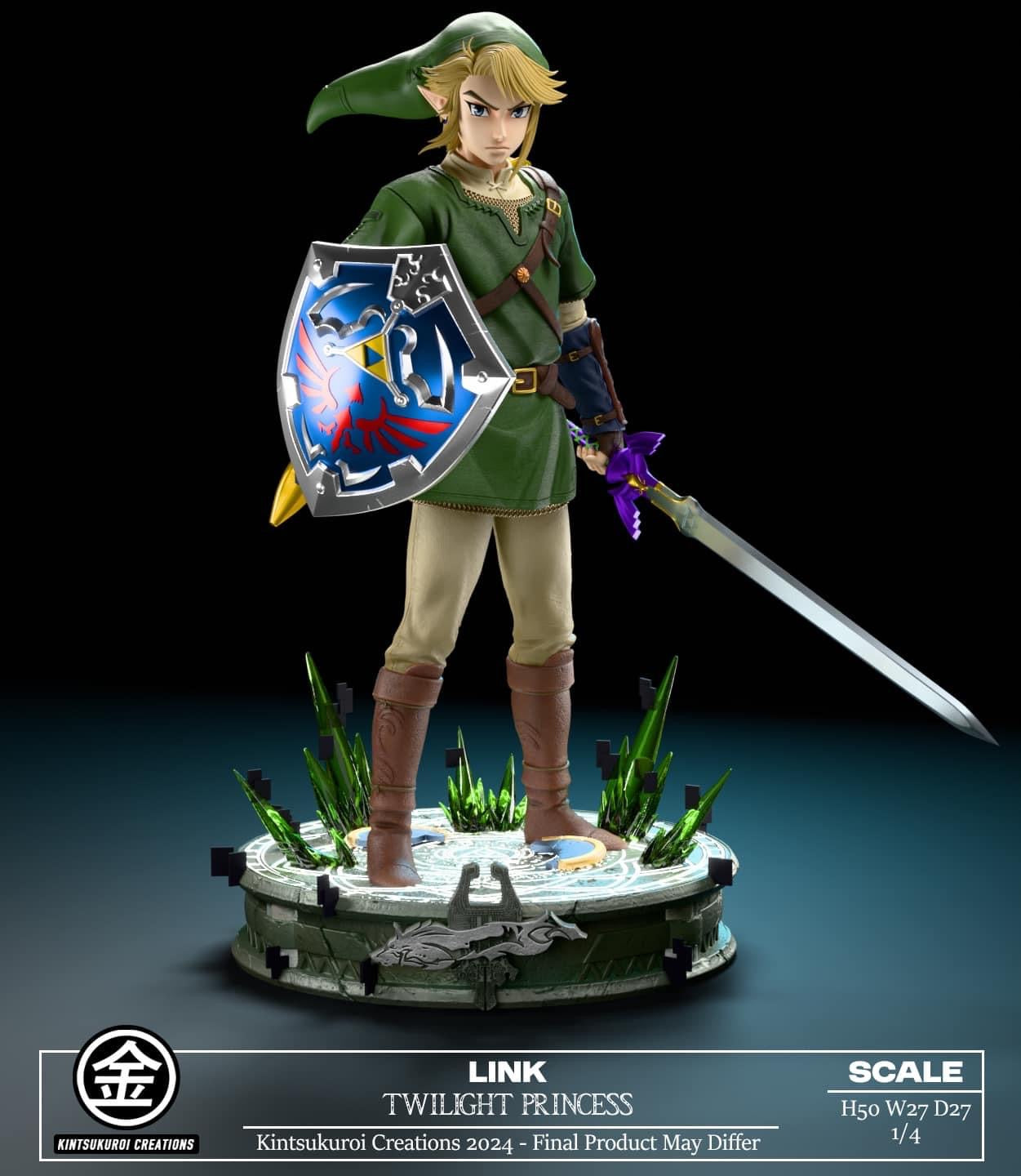 The Legend Of Zelda Kintsukuroi Creations Link Twilight Princess