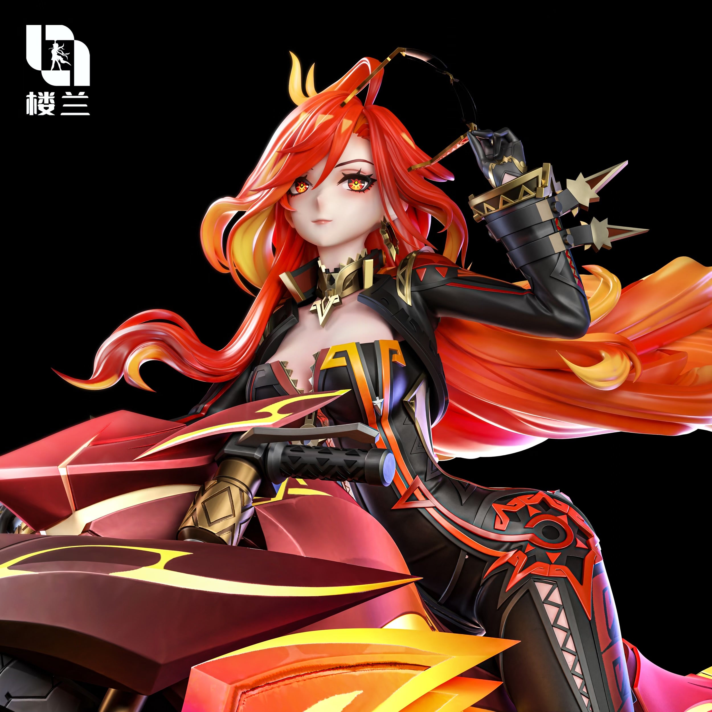 Genshin Impact LouLan Studio Pyro God Motorcycle Mavuika – ClubHouse ...