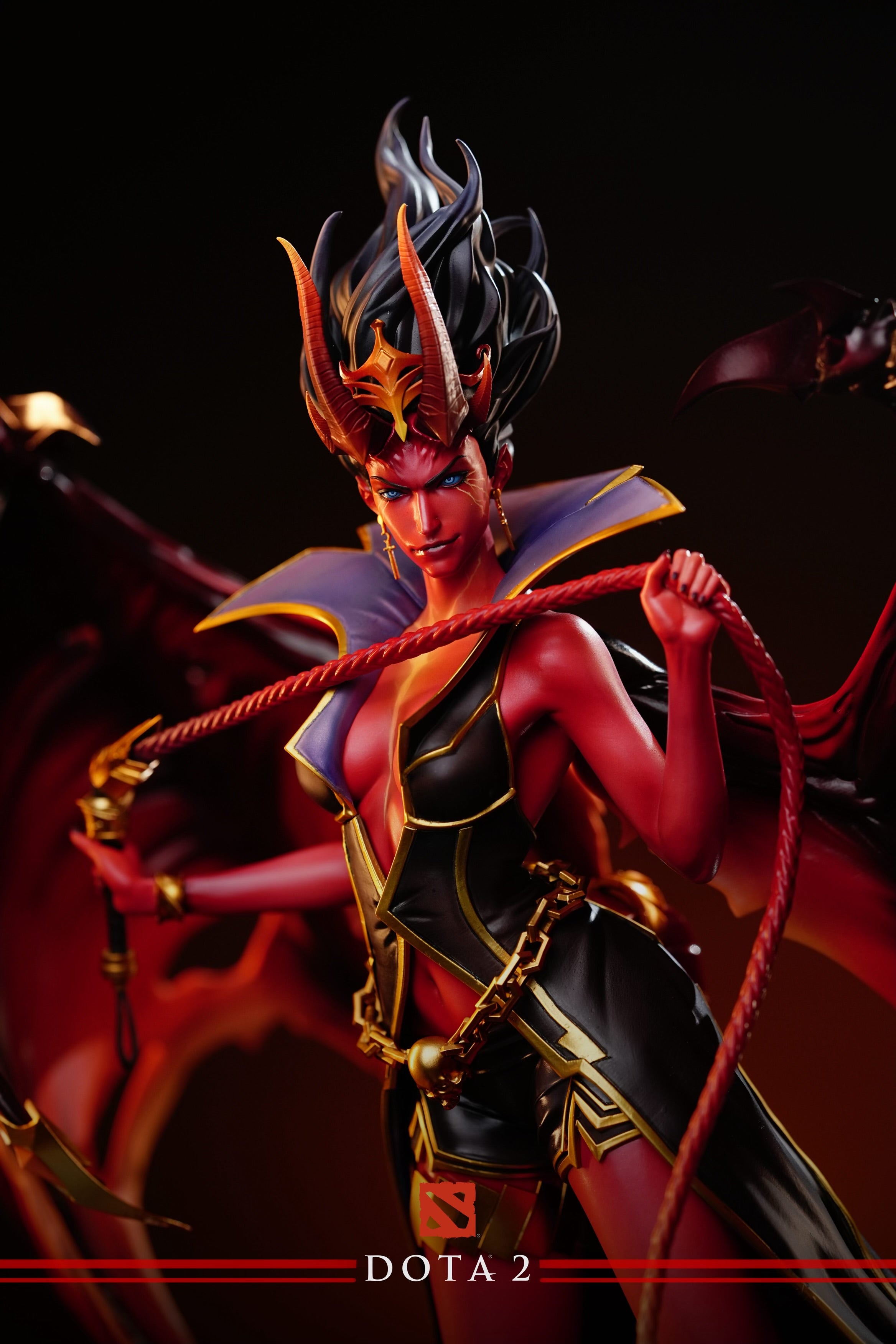 Dota 2 Perfect World Studio The Queen of Pain Licensed PVC Statue
