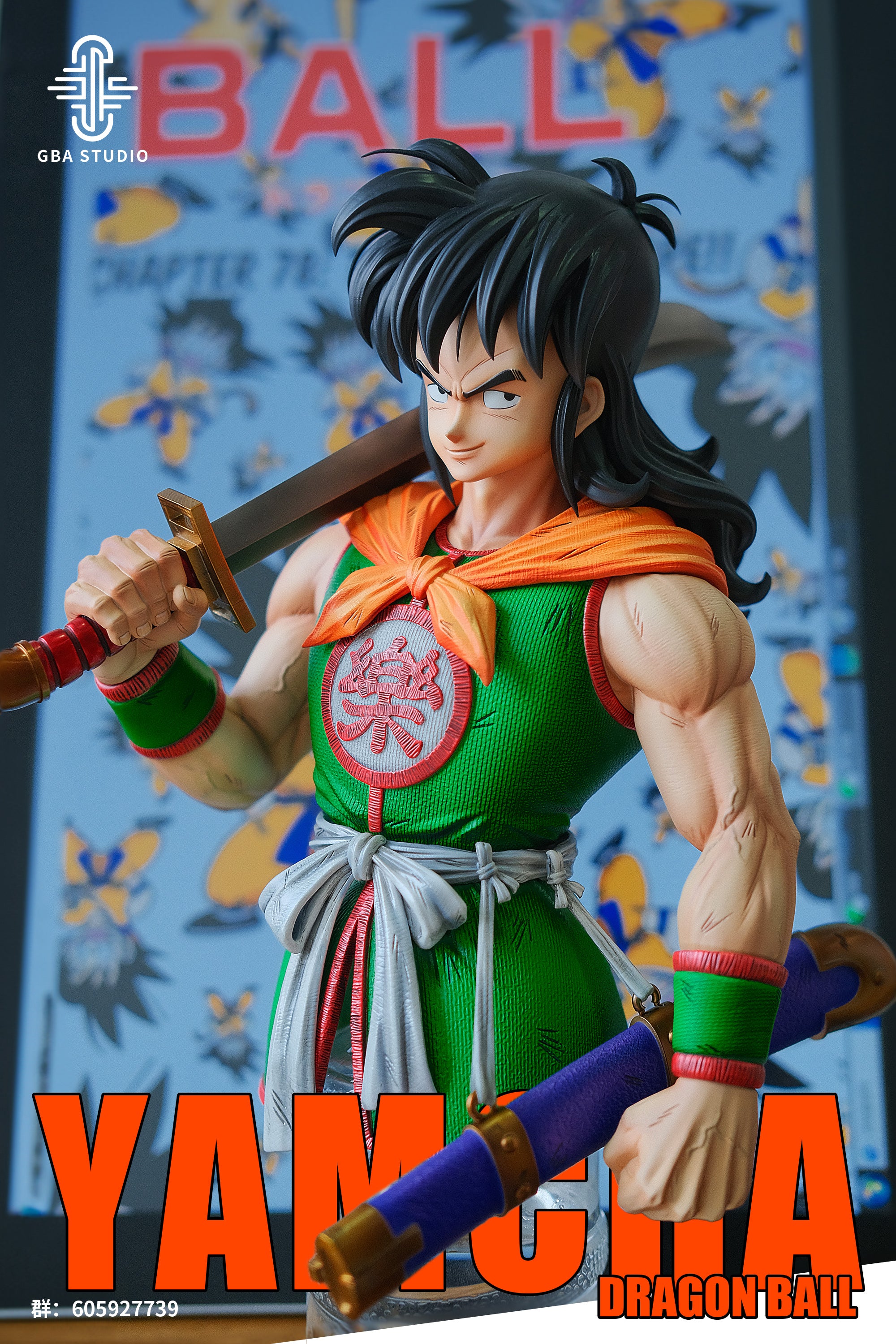 Dragon Ball GBA Studio Yamcha Resin Statue – ClubHouse Statues
