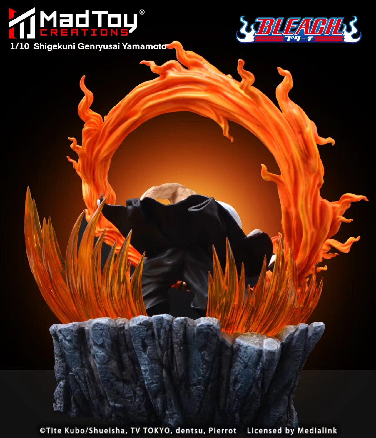 Bleach Madtoy Creations Yamamoto Licensed Resin Statue – ClubHouse