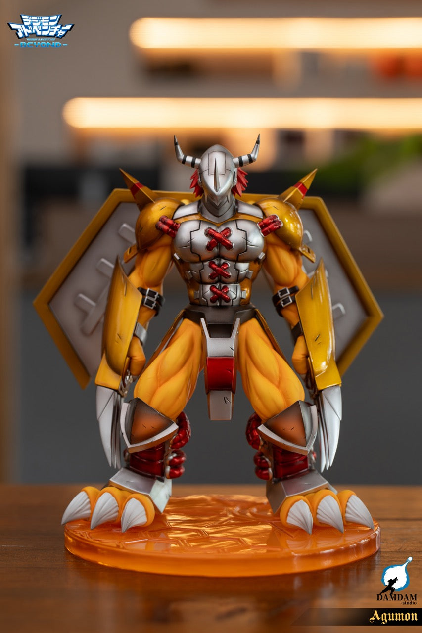 Digimon DAMDAM Studio Agumon Wargreymon