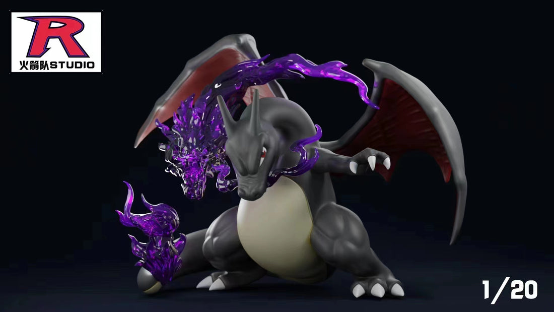 Pokemon Team Rocket Studio Charizard Dragon Punch Resin Statue