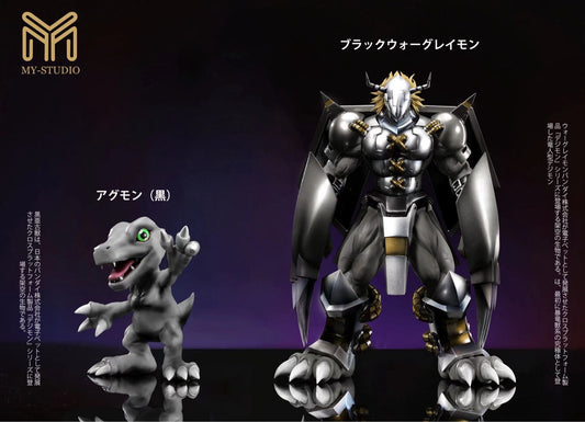 Digimon MY Studio Agumon x WarGreymon Resin Statue - Preorder