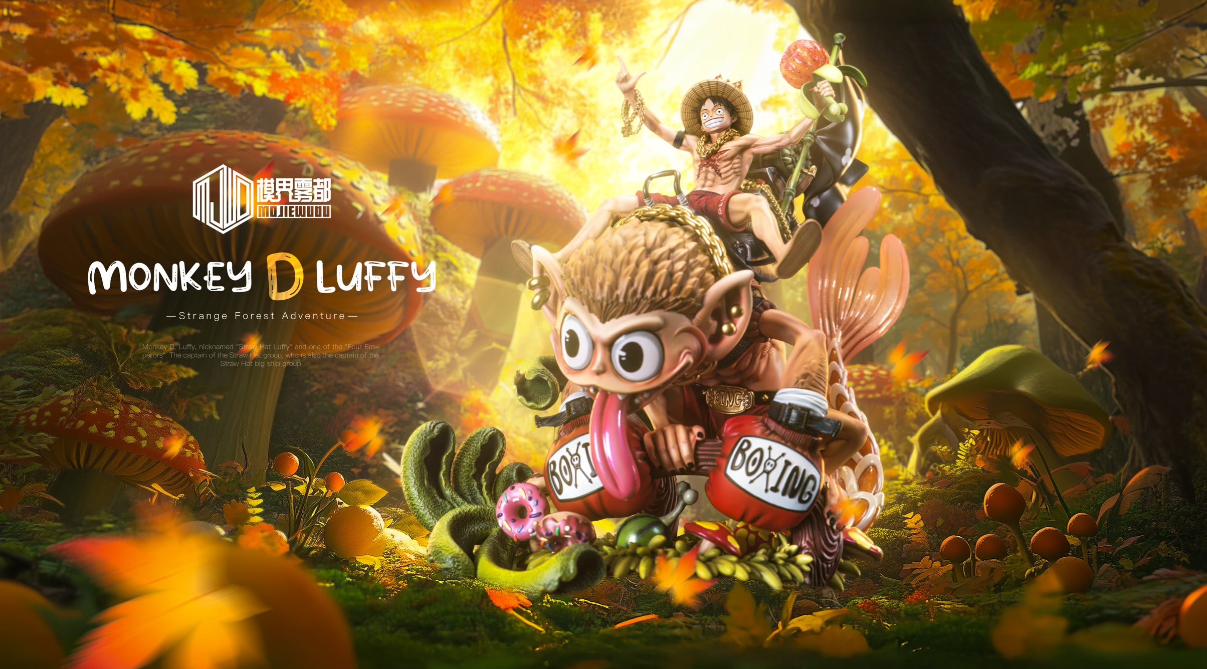 One Piece MJWD Studio Monkey D Luffy – ClubHouse Statues
