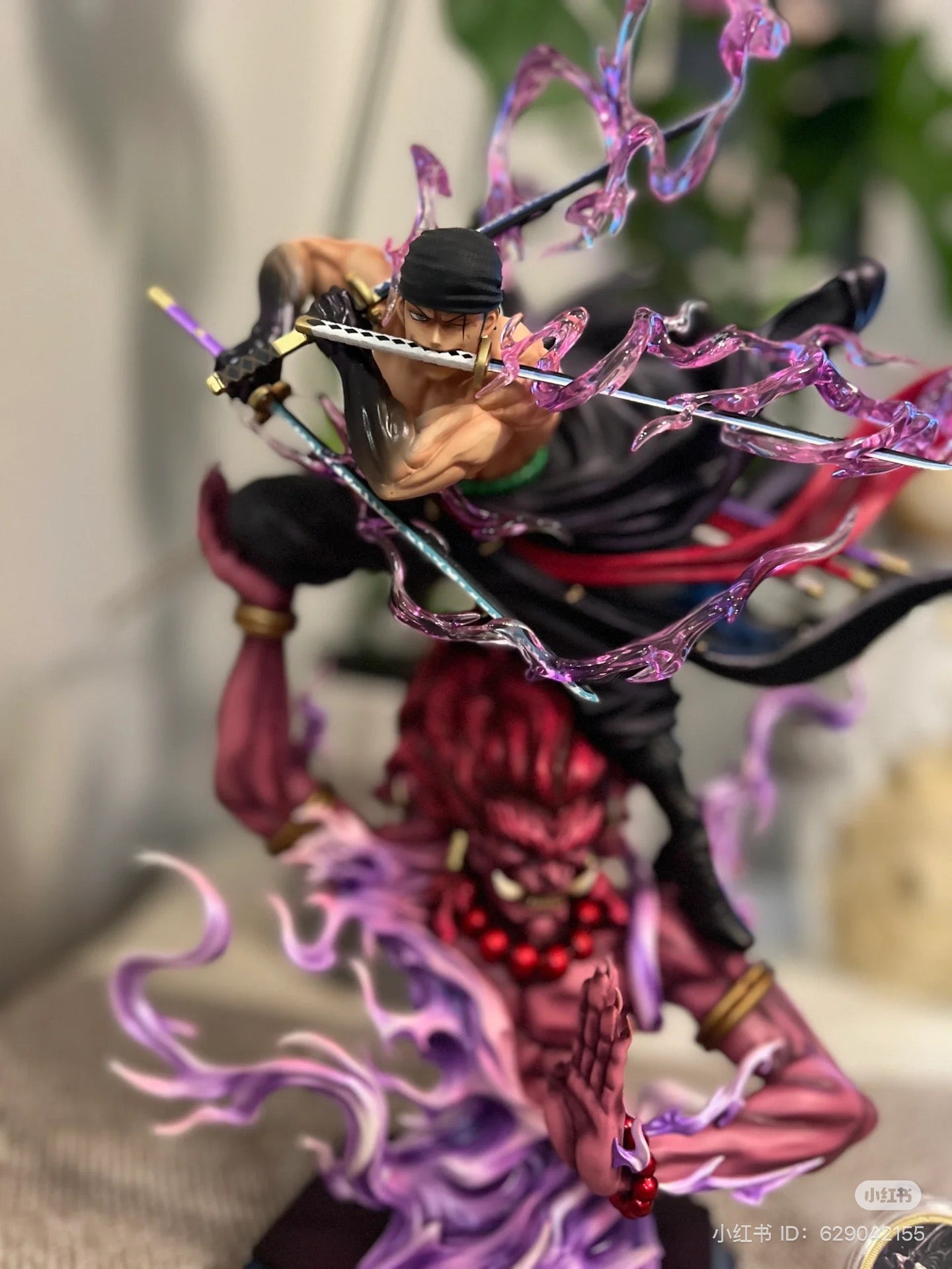 One Piece MJ Studio Roronoa Zoro Asura Form Resin Statue