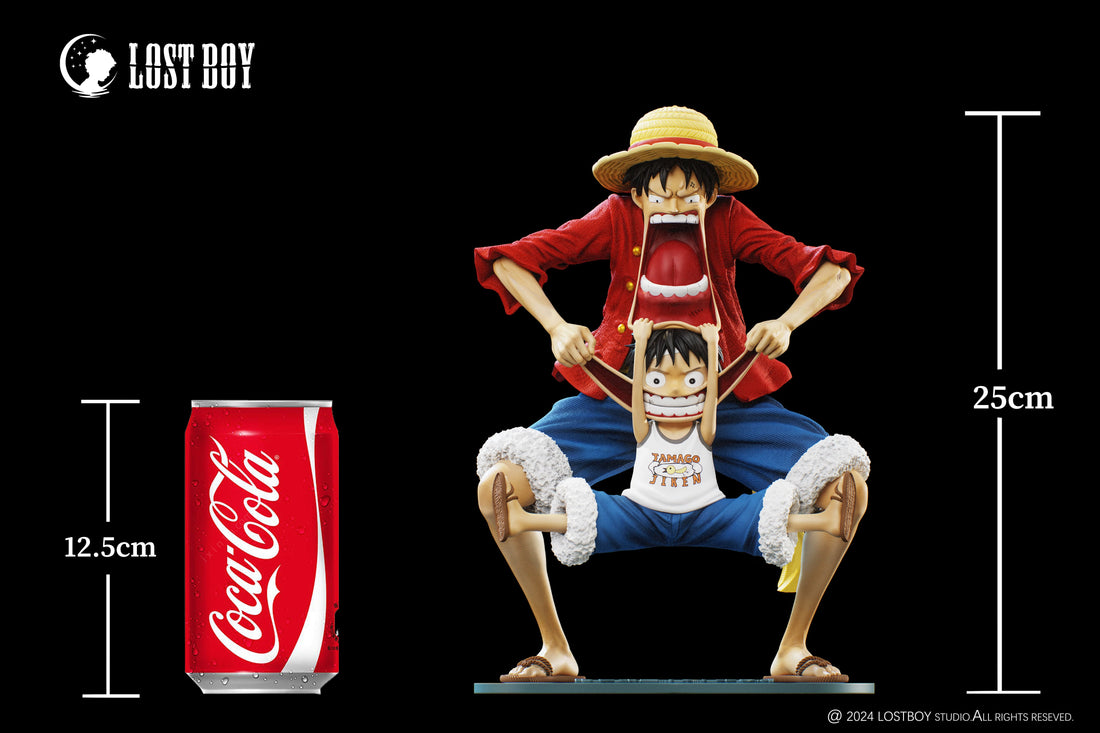 One Piece Lost Boy Studio Monkey D. Luffy Big & Small Series Resin Statue