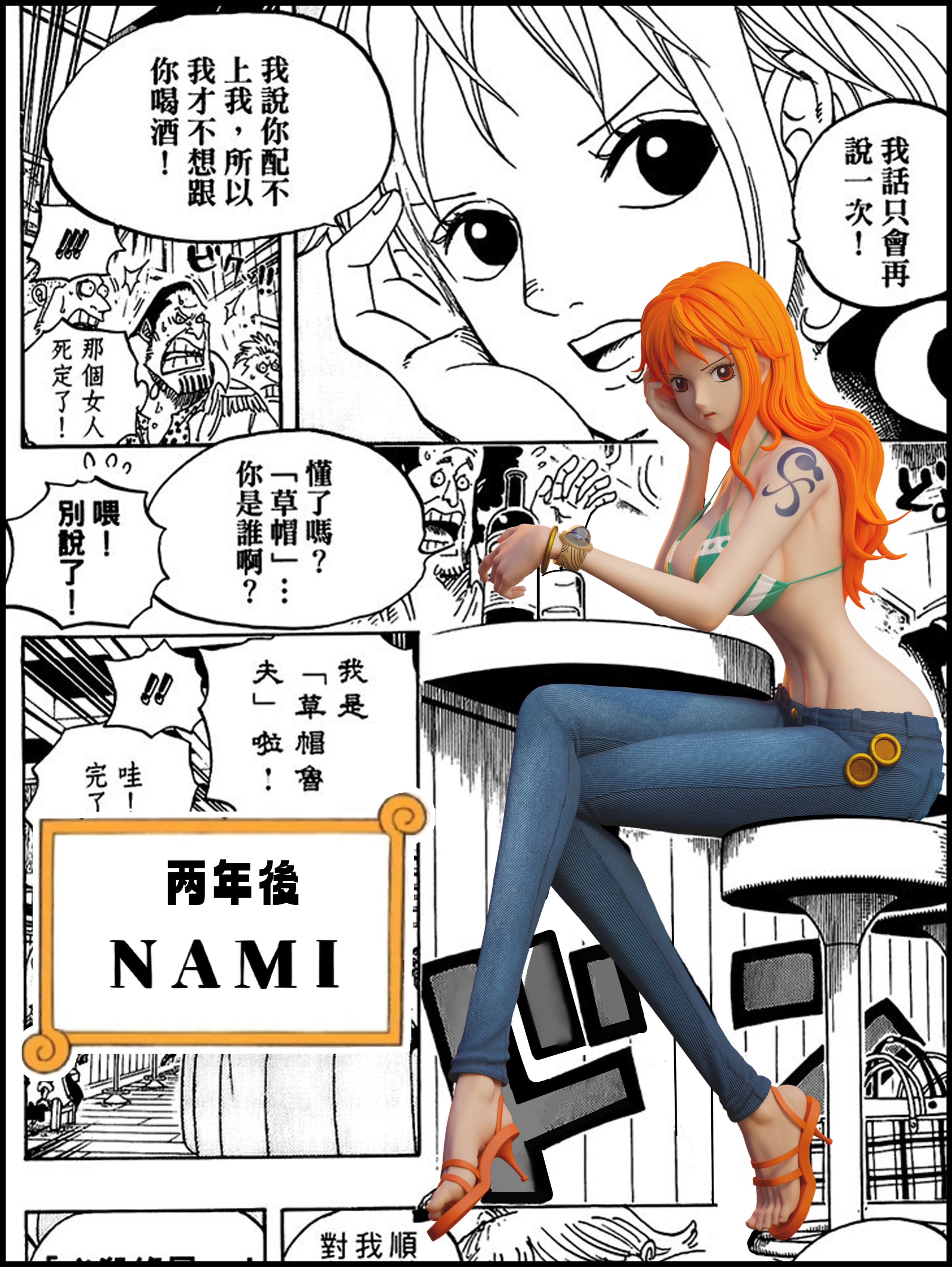 One Piece Lost Boy x LK Studio Nami Resin Statue – ClubHouse
