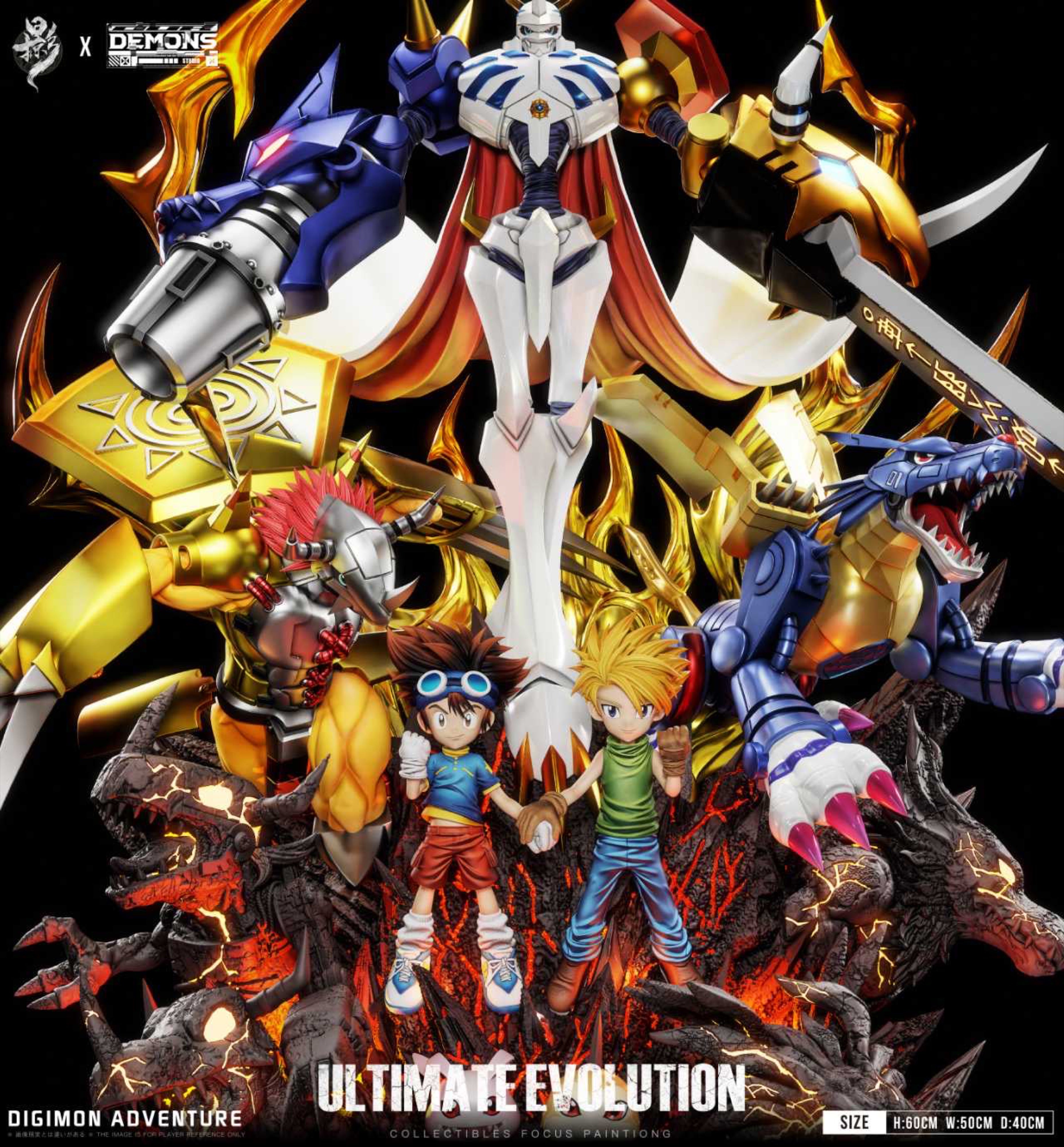 Digimon Lue Ying Studio Courage and friendship combined into one