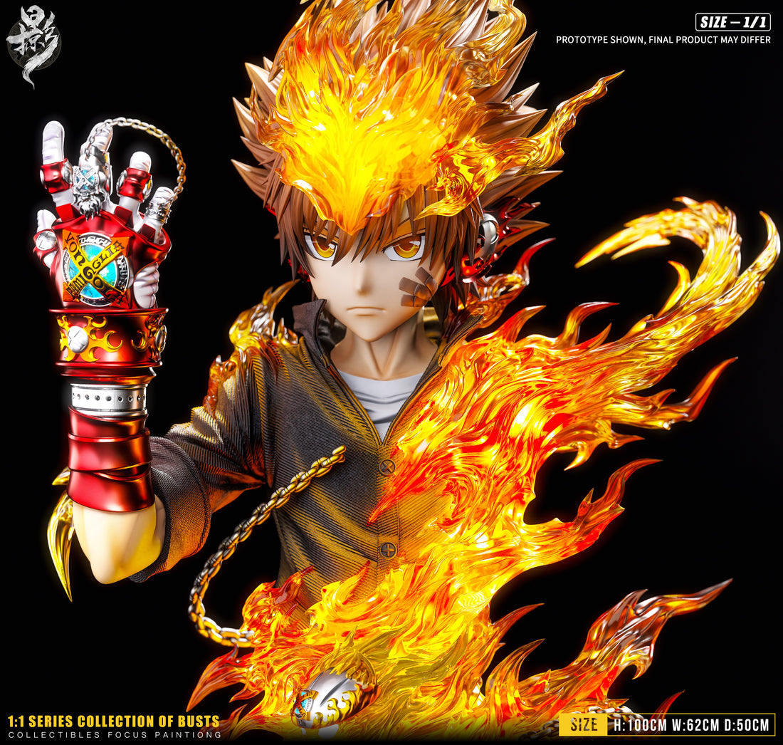 Katekyo Hitman Reborn LueYing Studio Sawada Tsunayoshi Bust