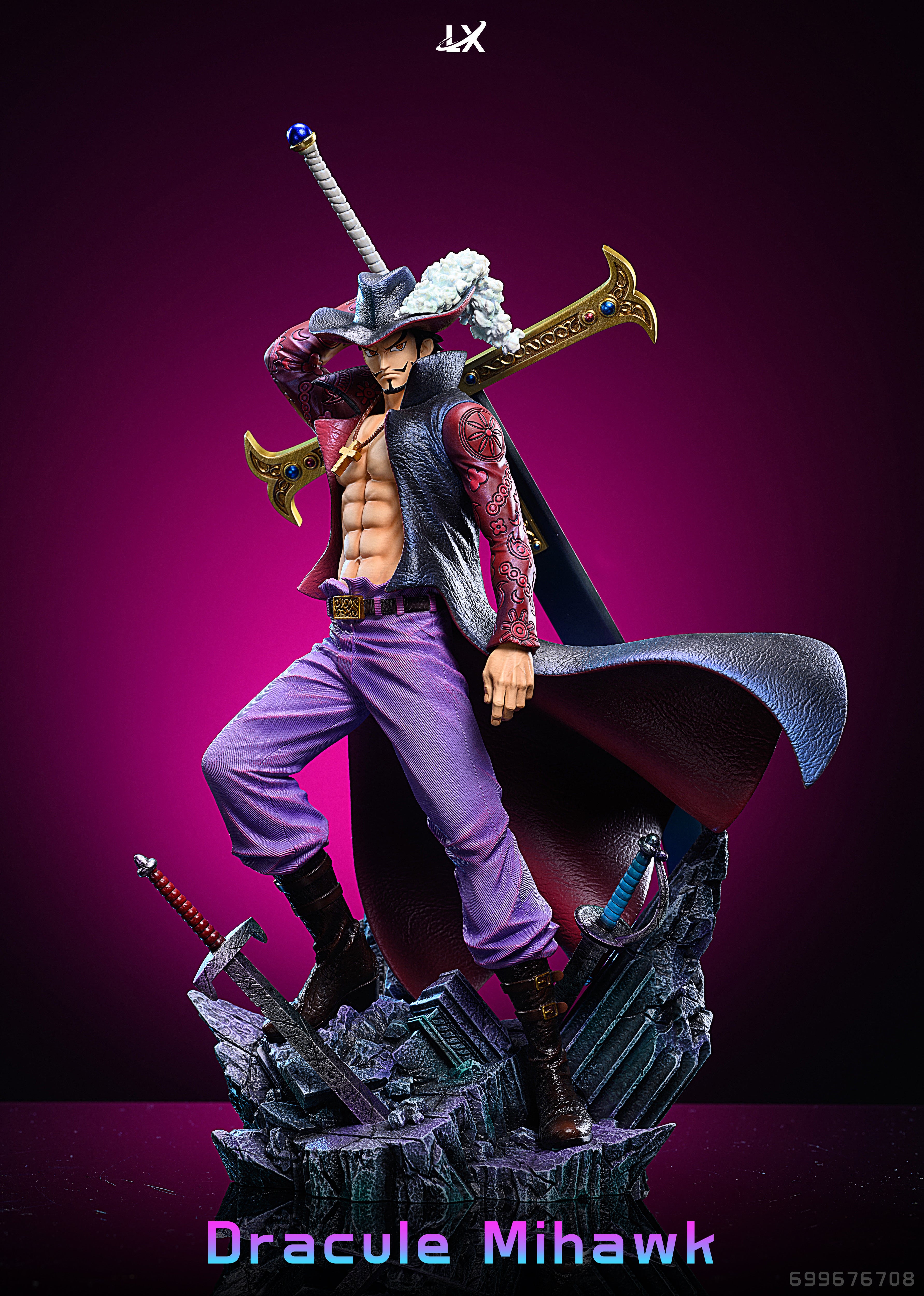 One Piece LX Studio Dracule Mihawk – ClubHouse Statues