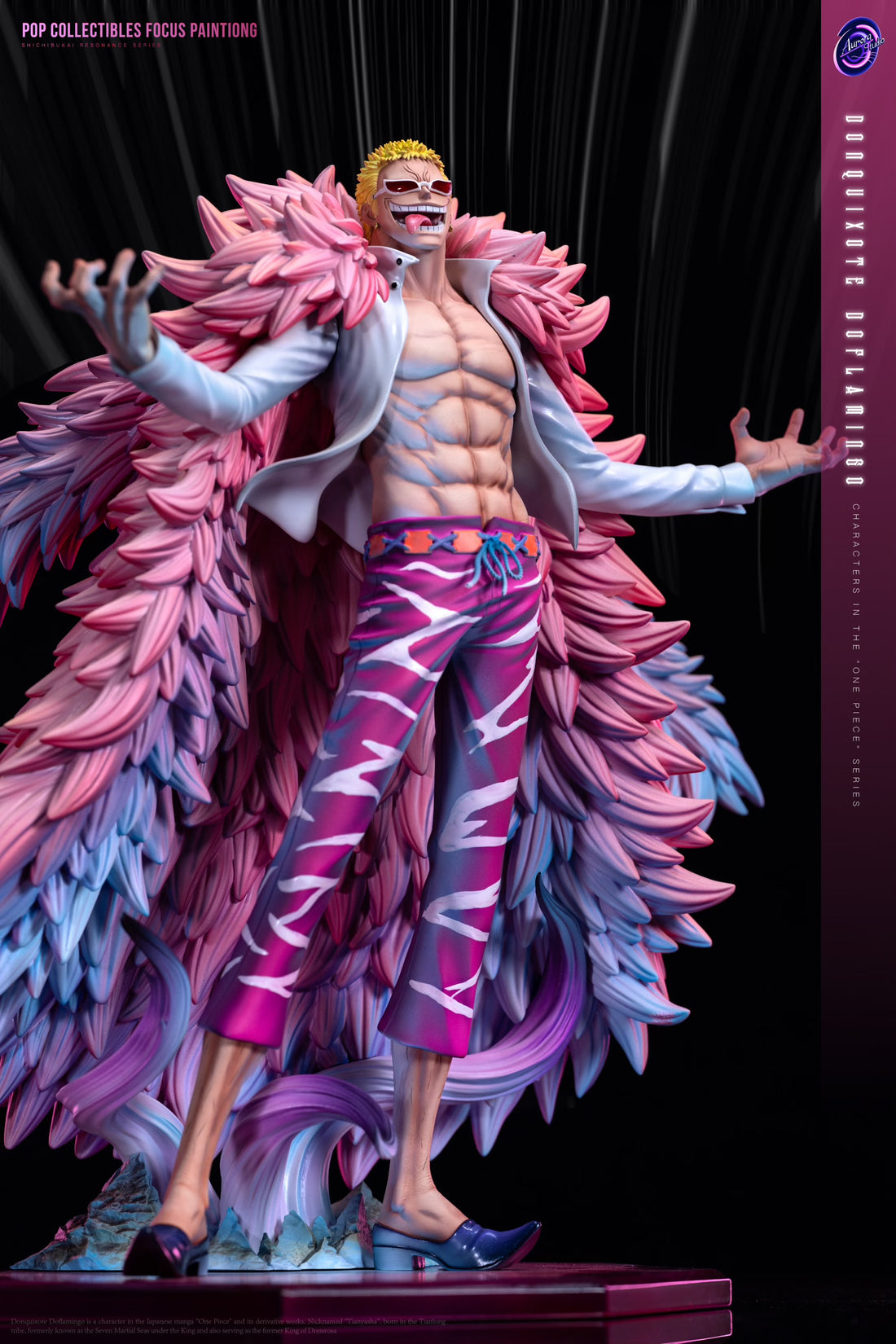 One Piece Aurora Studio Donquixote Doflamingo Resin Statue