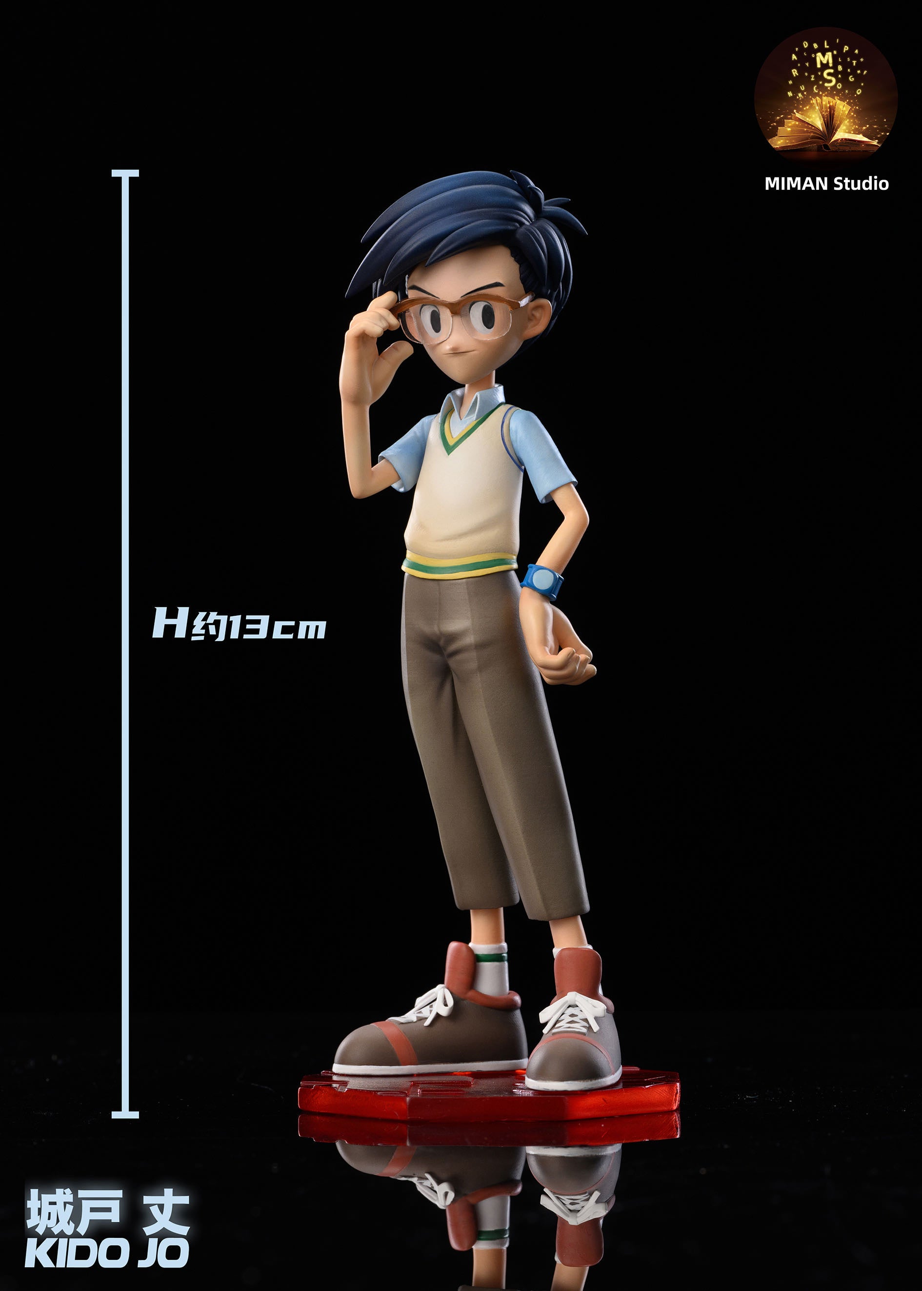 Digimon Miman Studio Kido Joe & Waving Gomamon – ClubHouse Statues