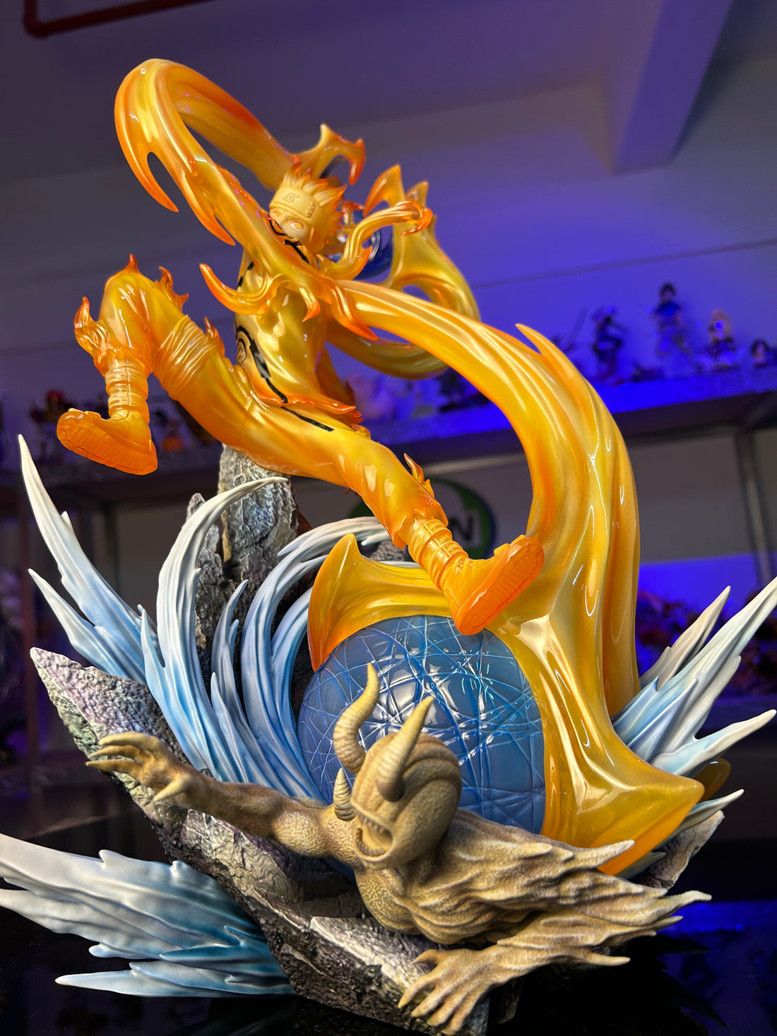 Naruto Divine Domain Studio Naruto Uzumaki Kurama Link Mode
