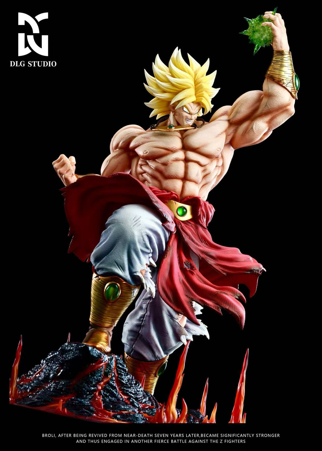 Dragon Ball DLG Studio Broly Resin Statue