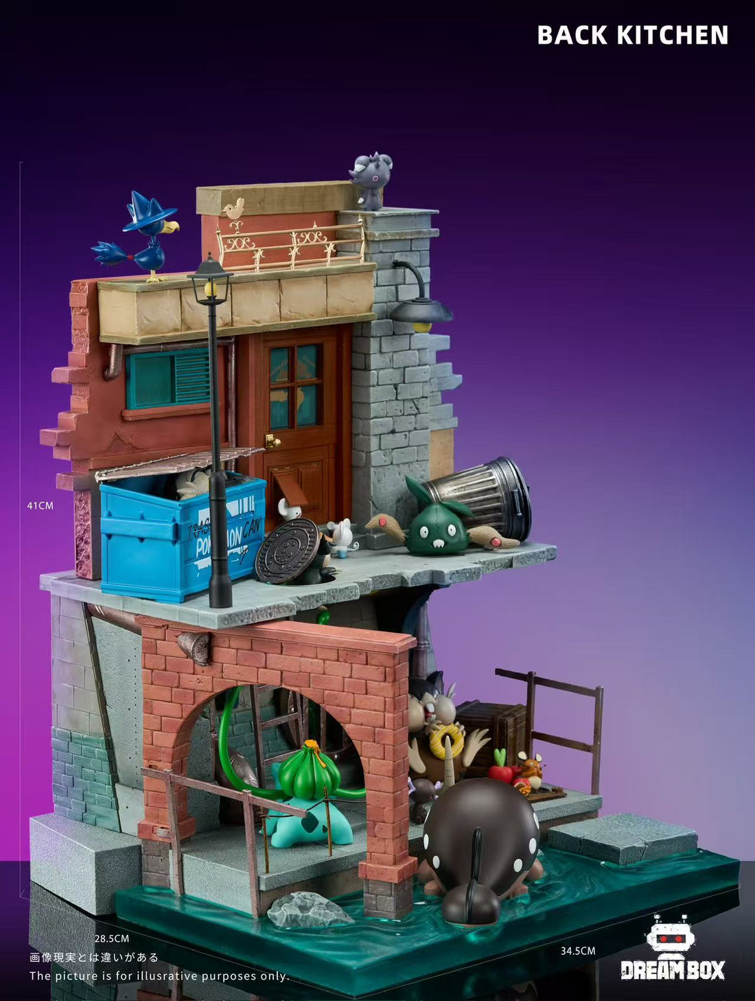 Pokémon Dream Box Studio City Kitchen Elf