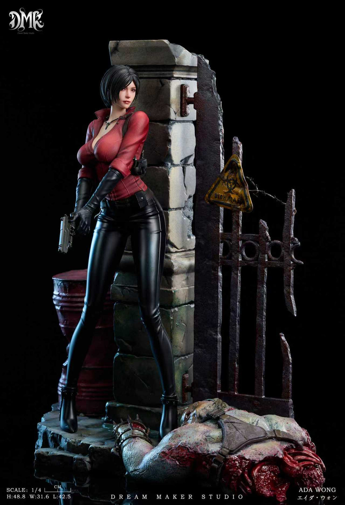 Resident Evil Dream Maker Studio x Wake Studio Ada Wong Resin Statue
