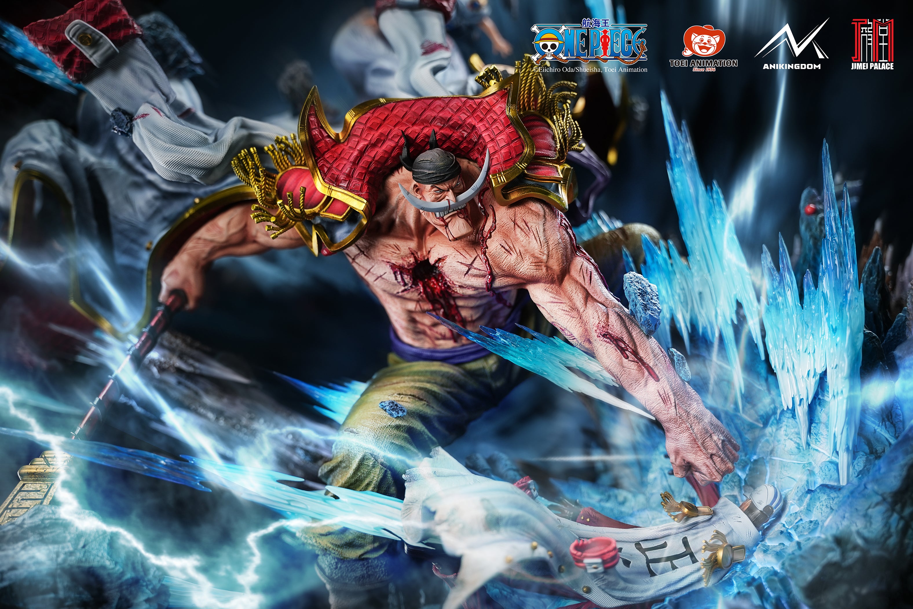 One Piece Jimei Palace x AniKingdom Studio Whitebeard Edward