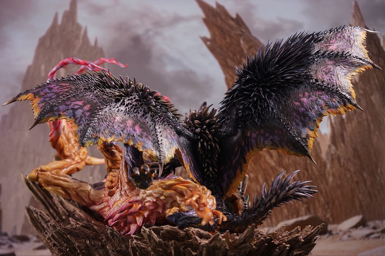 Monster Hunter Dragon Frontier Studio Ruiner Nergigante X Shara