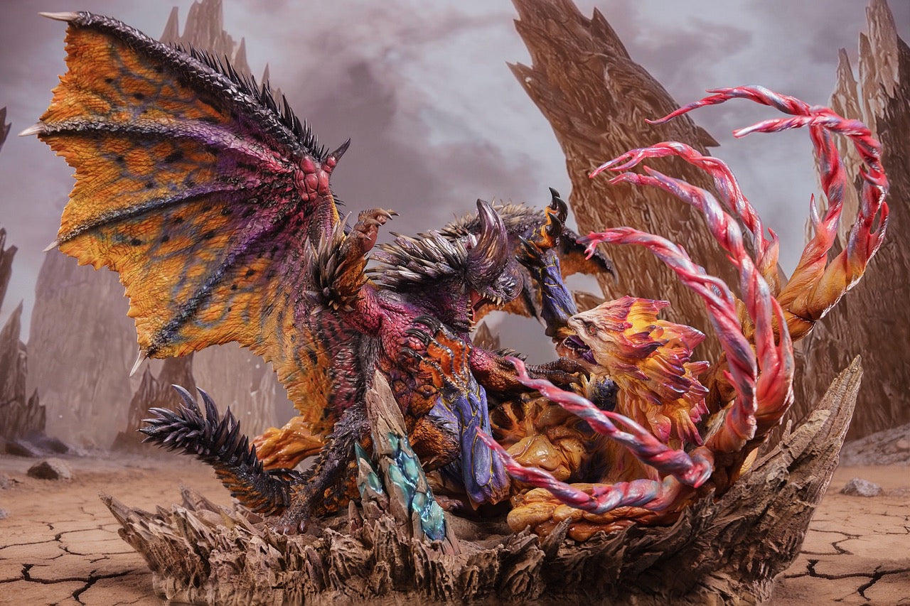 Monster Hunter Dragon Frontier Studio Ruiner Nergigante X Shara