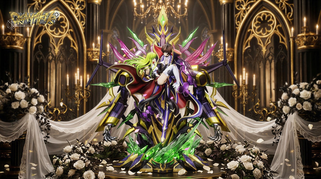 Code Geass Dreammaker Studio Lelouch x CC Resin Statue