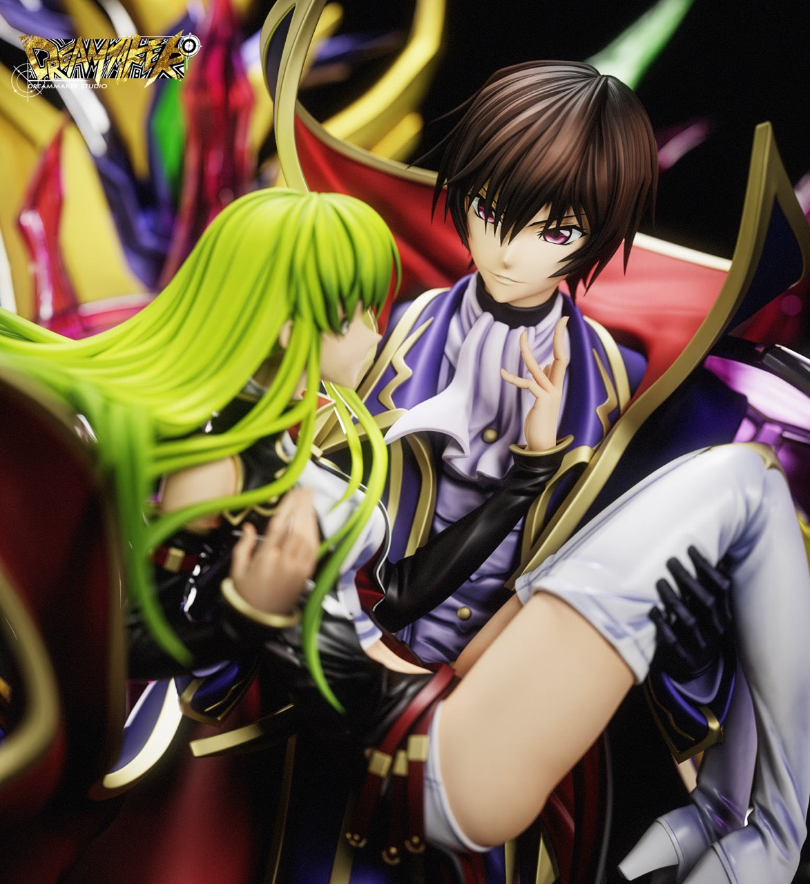 Code Geass Dreammaker Studio Lelouch x CC – ClubHouse Statues
