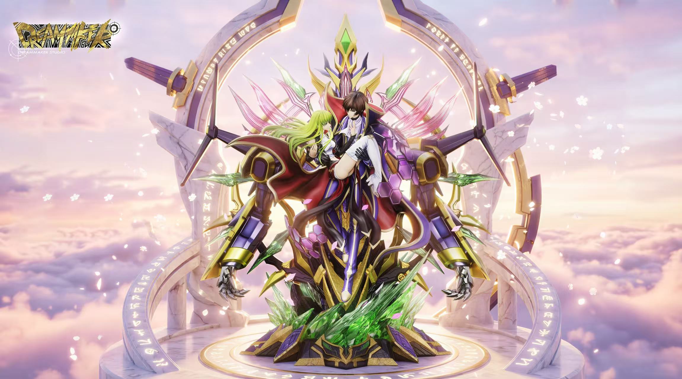 Code Geass Dreammaker Studio Lelouch x CC – ClubHouse Statues