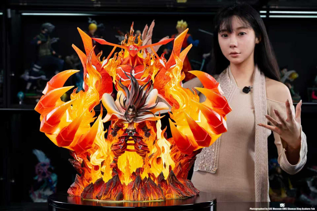 Shaman King Dreammaker Studio Asakura Hao Resin Statue