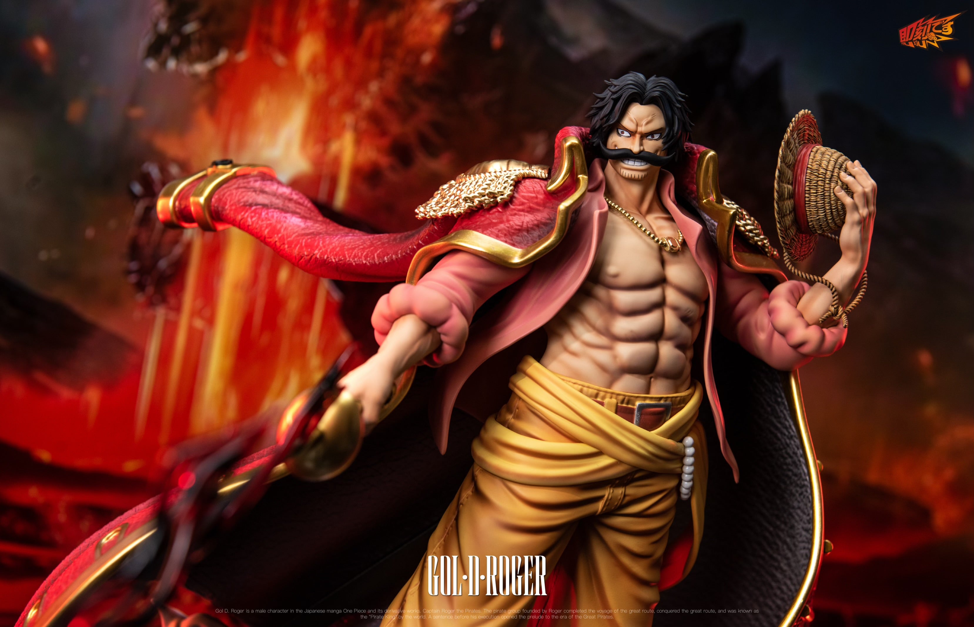 One Piece Ji Ke Studio Gol D Roger – ClubHouse Statues