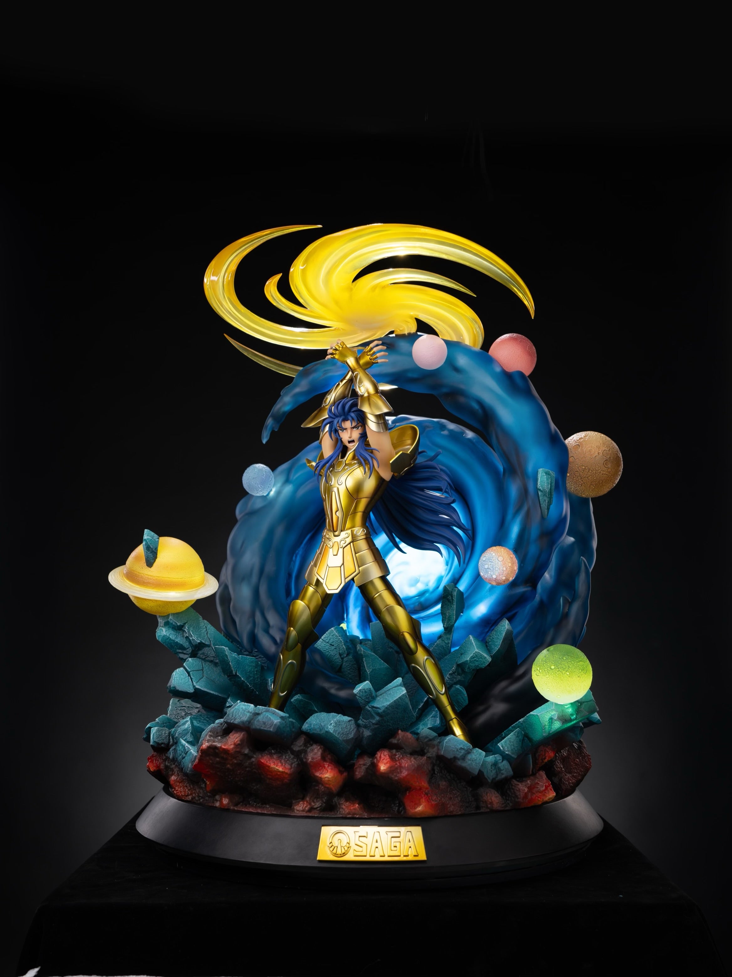 Saint Seiya Jimei Palace Gemini Saga Licensed Resin Statue