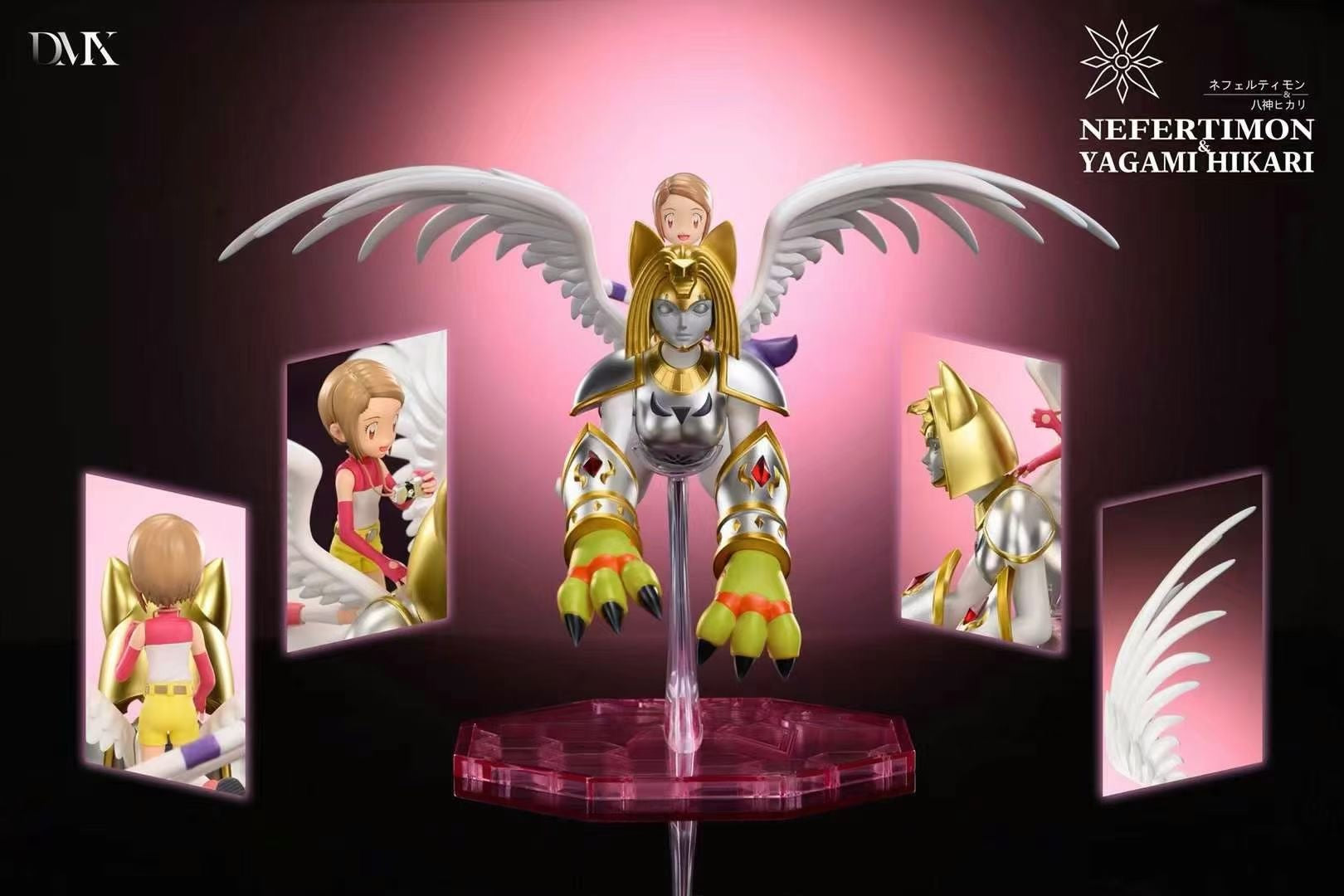 Digimon DMX Studio Pegasmon & Takeru x TakaishiNefertimon & Kari