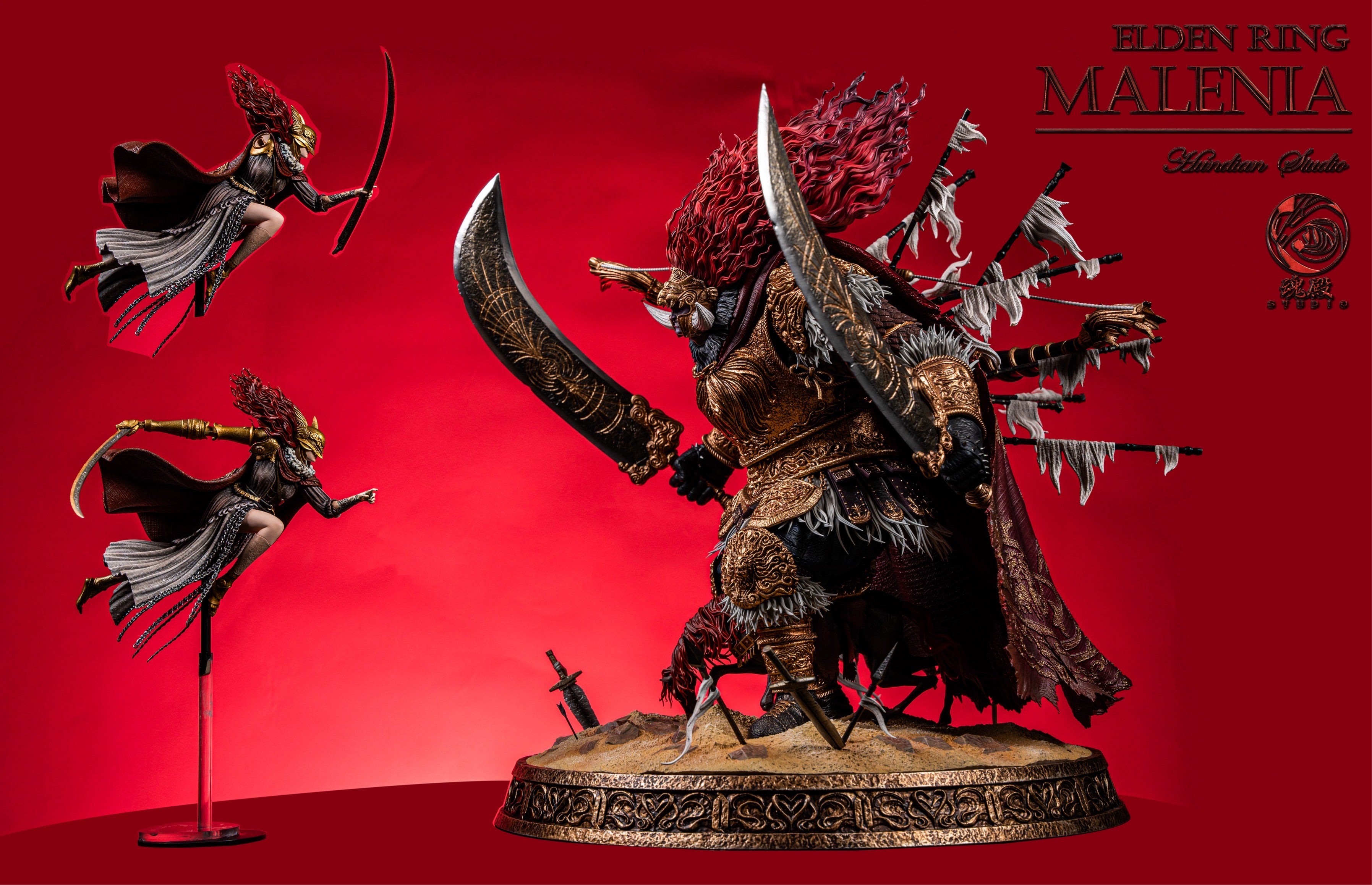 Elden Ring Hun Dian Studio Malenia – ClubHouse Statues
