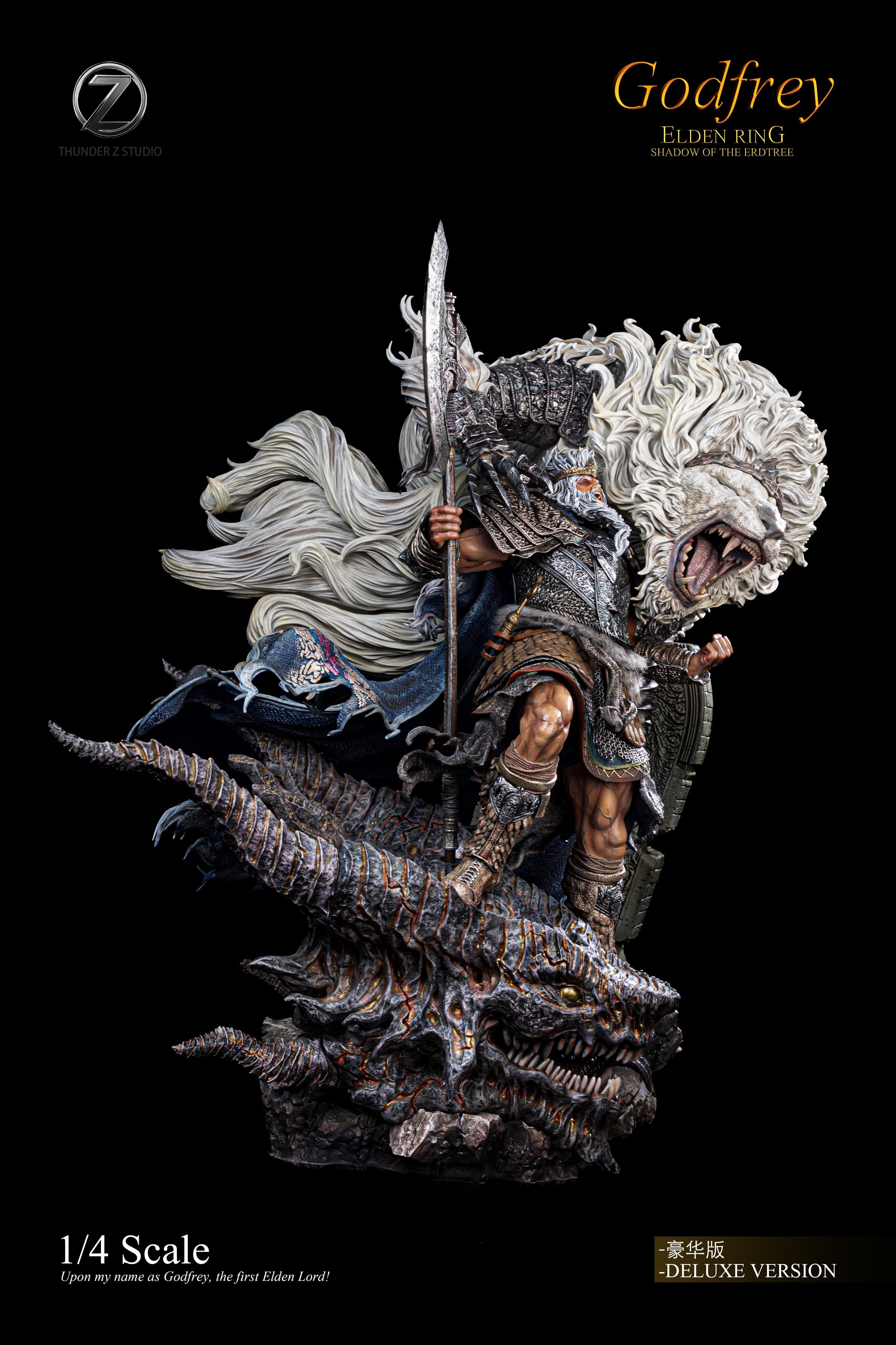 Elden Ring Thunder Z Studio Godfrey Hoarah Loux – ClubHouse Statues